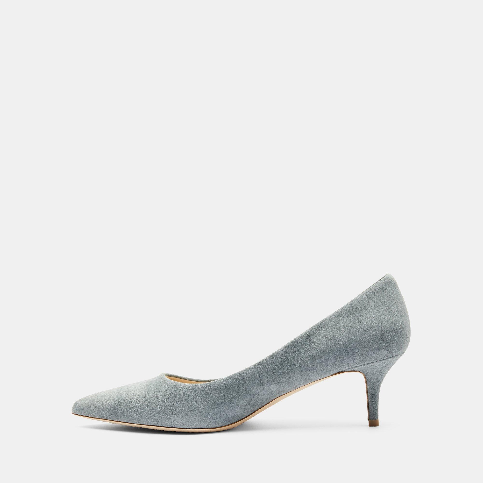 Suede Pump