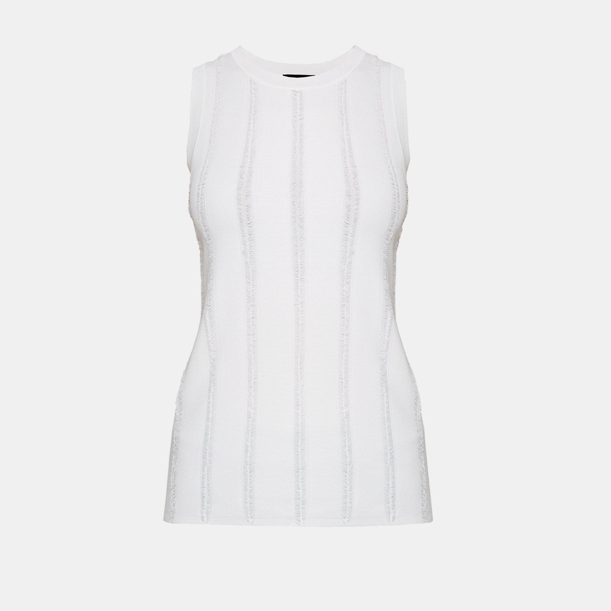 Viscose Blend Fringe Shell