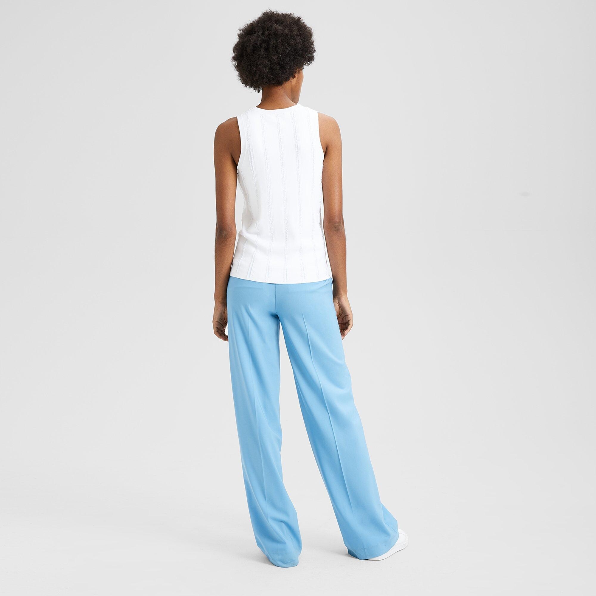 Viscose Blend Fringe Shell