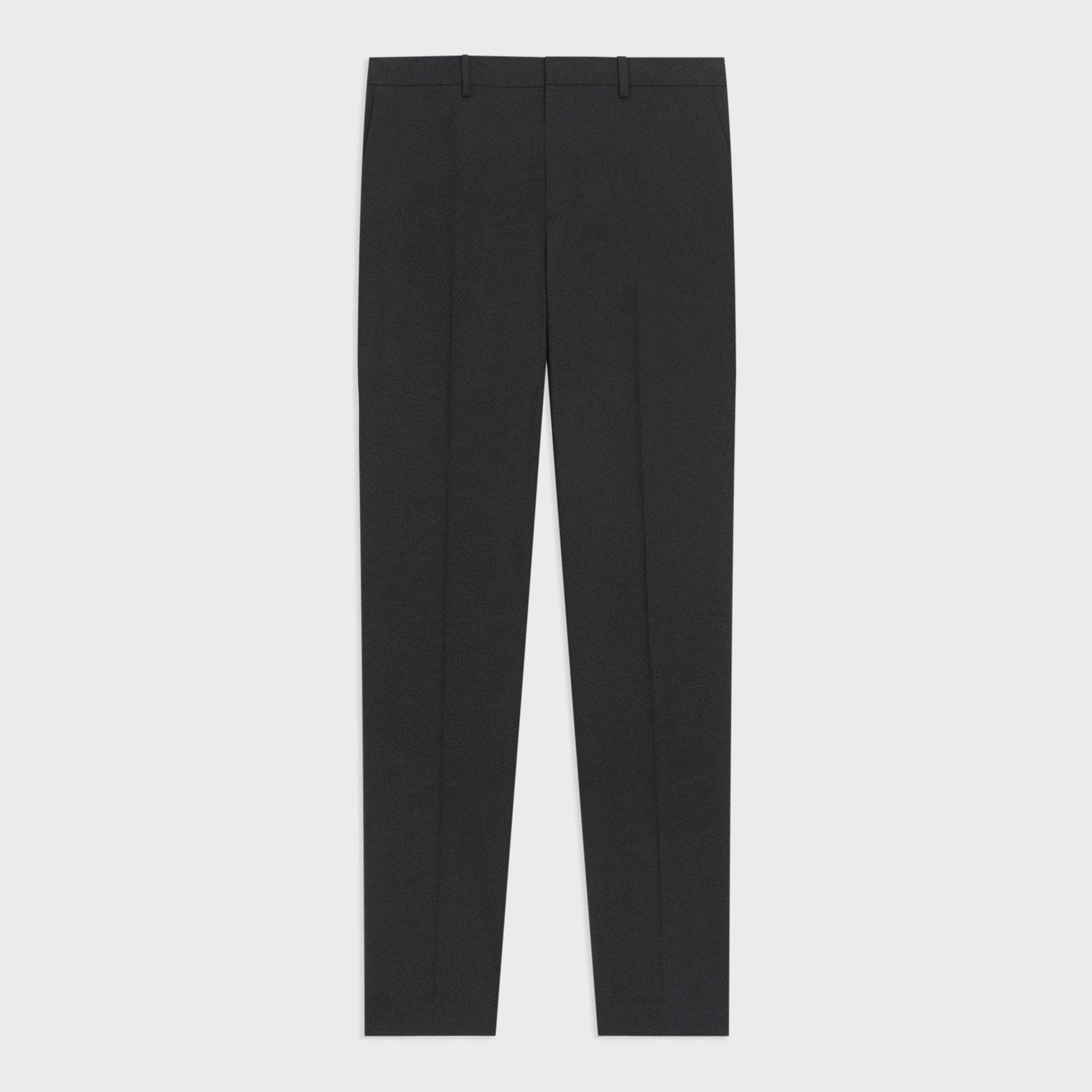 Black Stretch Wool Mayer Pant | Theory