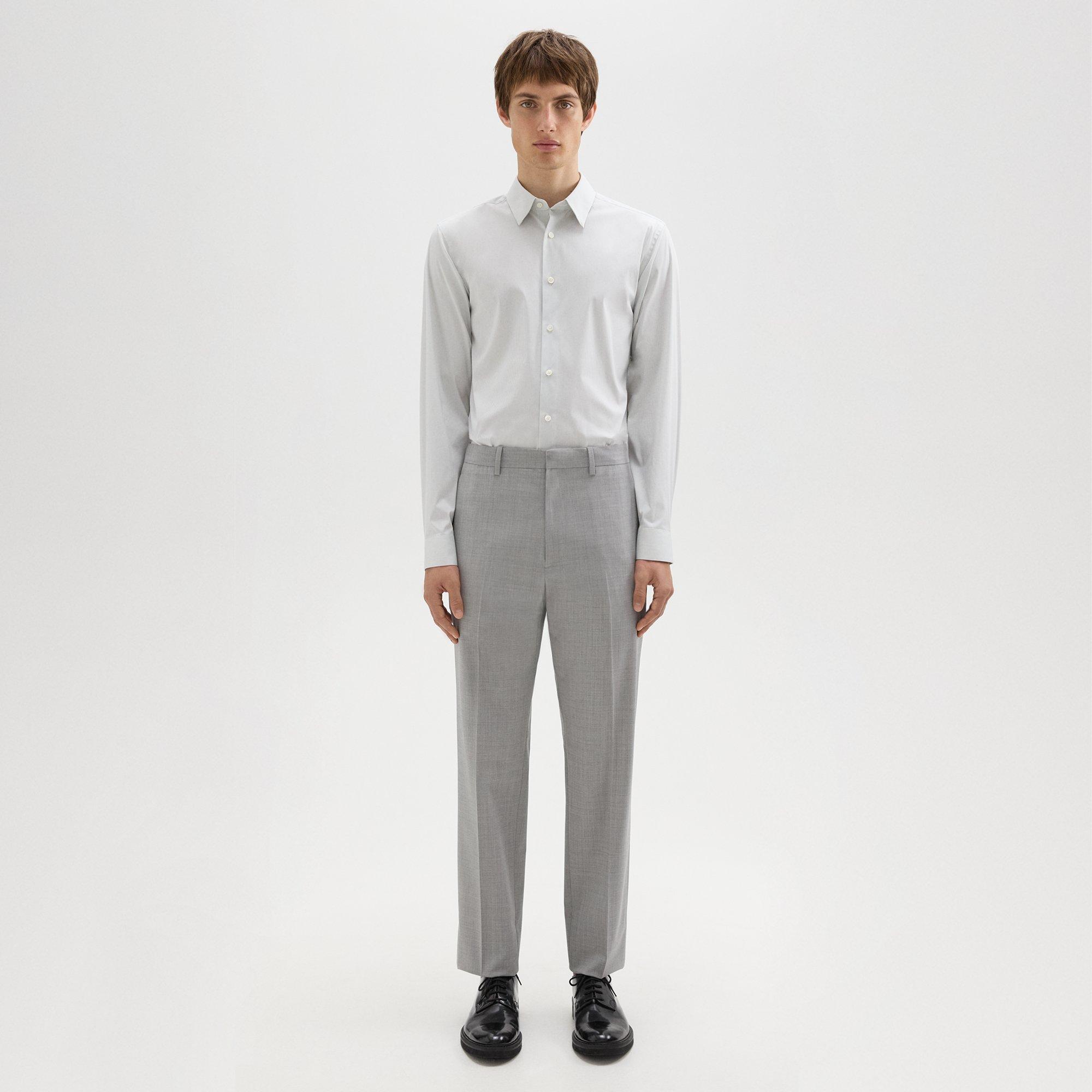 띠어리 Theory Mayer Pant in Stretch Wool,VAPOR MELANGE