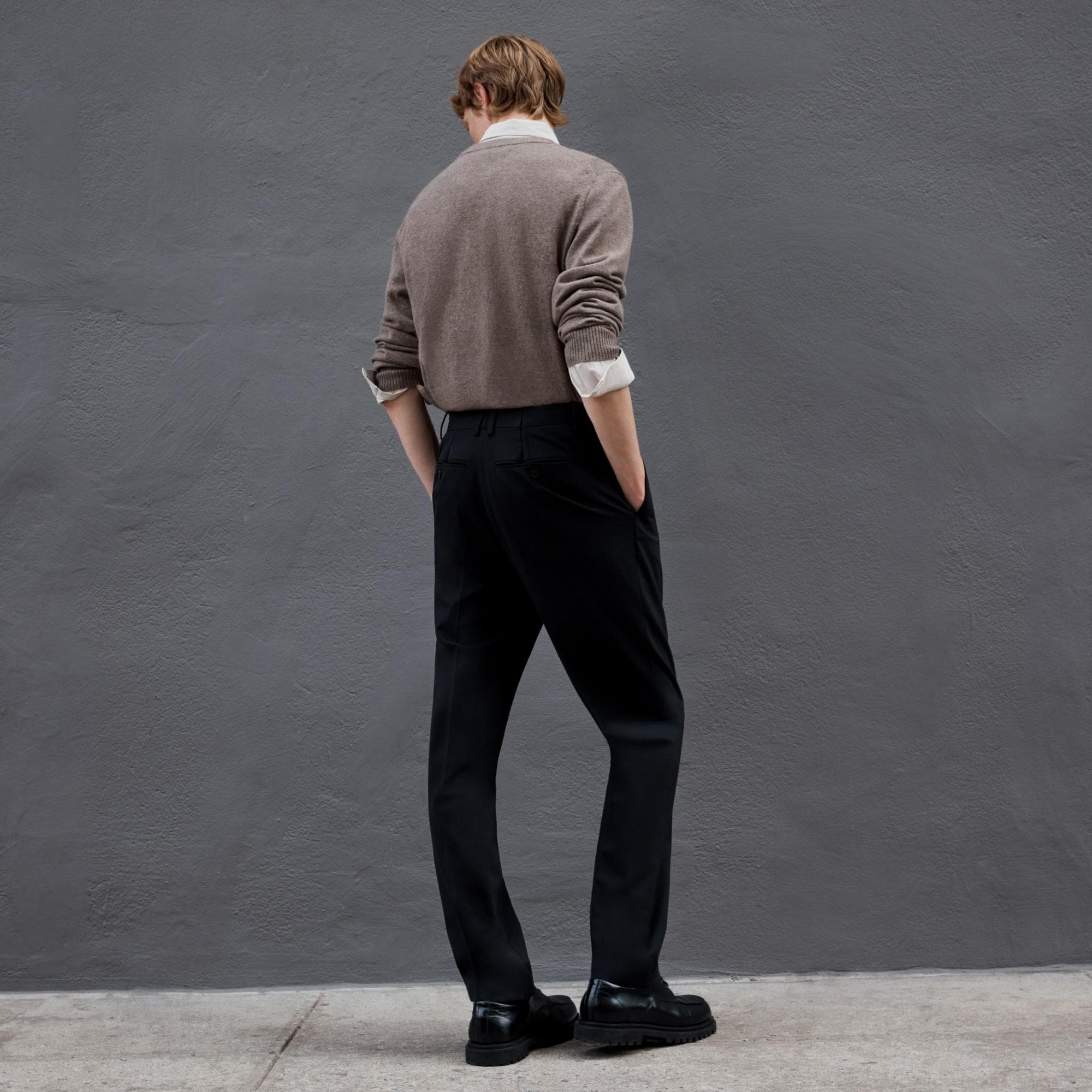 Mayer Trousers in Stretch Wool