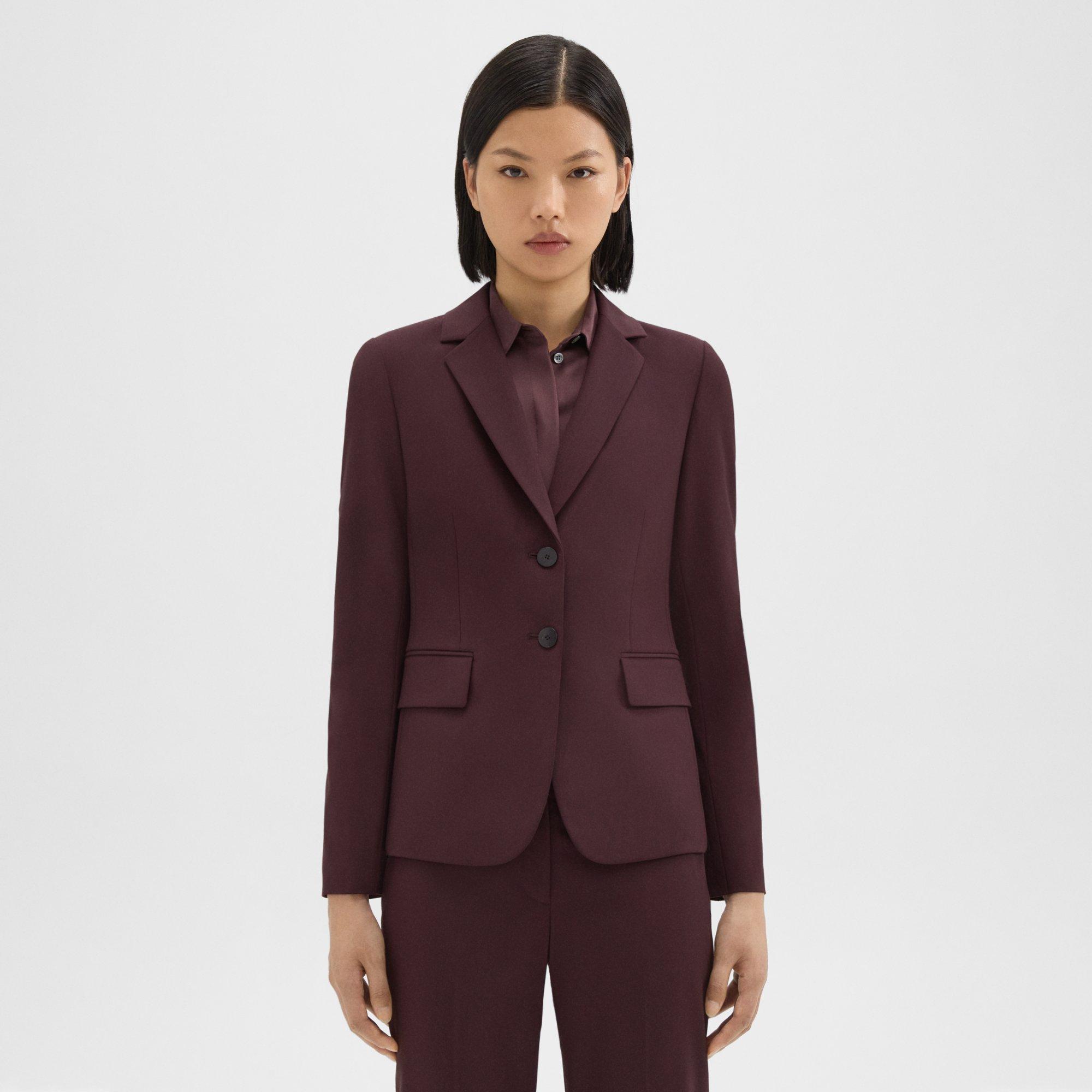 Theory Carissa Blazer in Good Wool