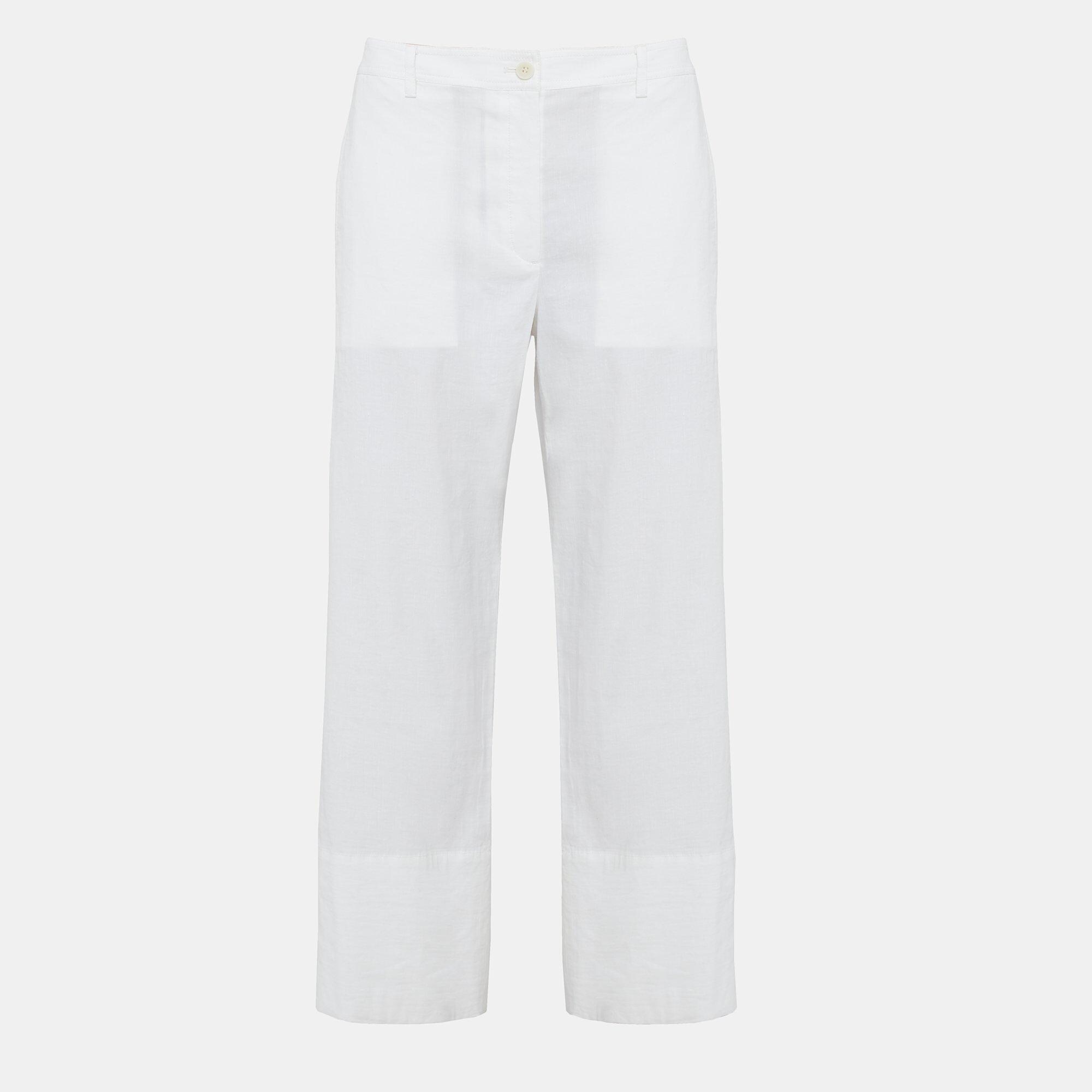 Organic Crunch Linen Fluid Pant