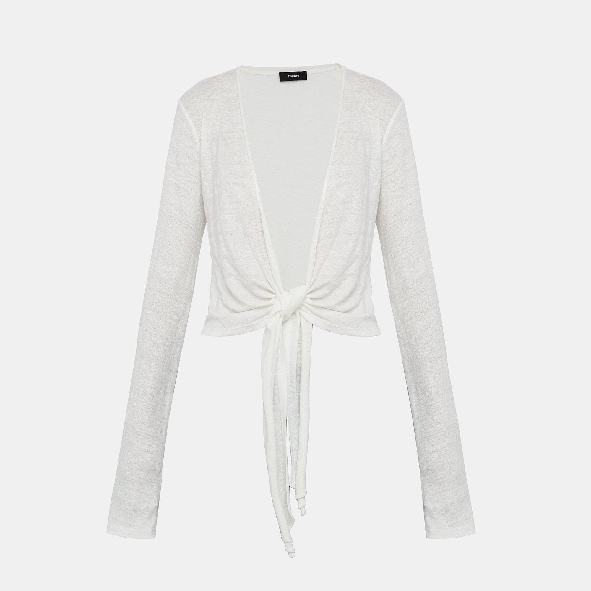 Linen Wrap Cardigan