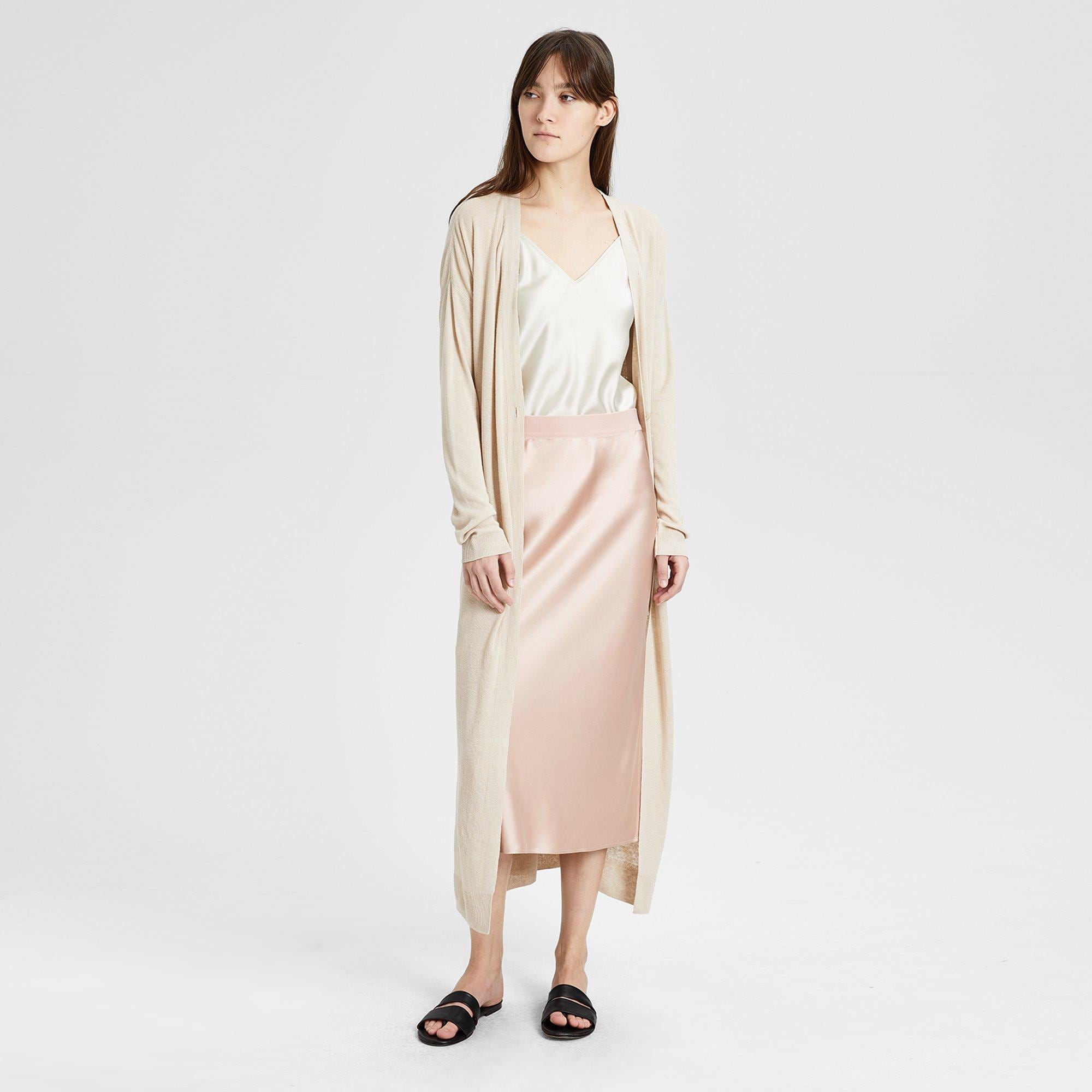 Linen Maxi Cardigan