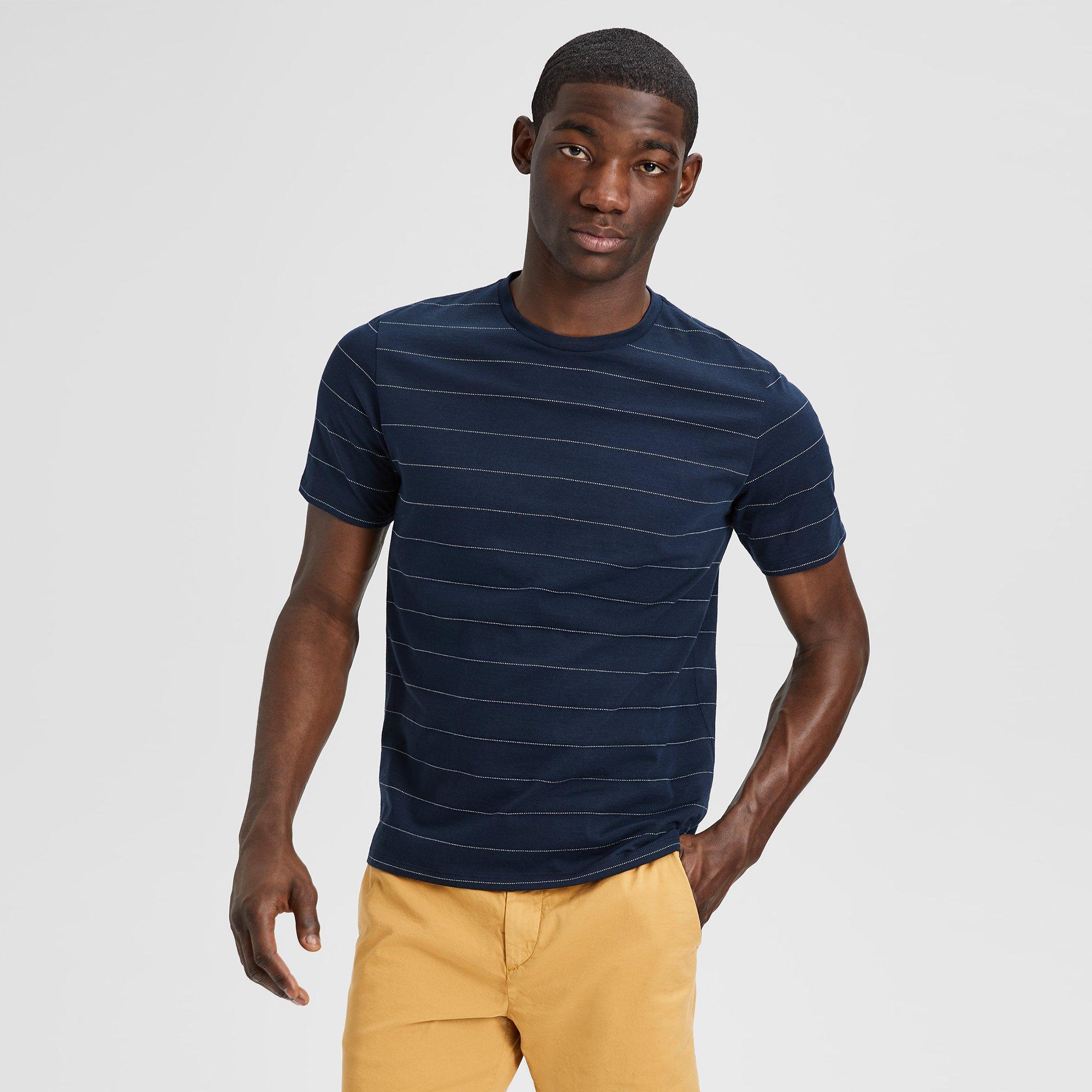 Dash Stripe Clean Tee