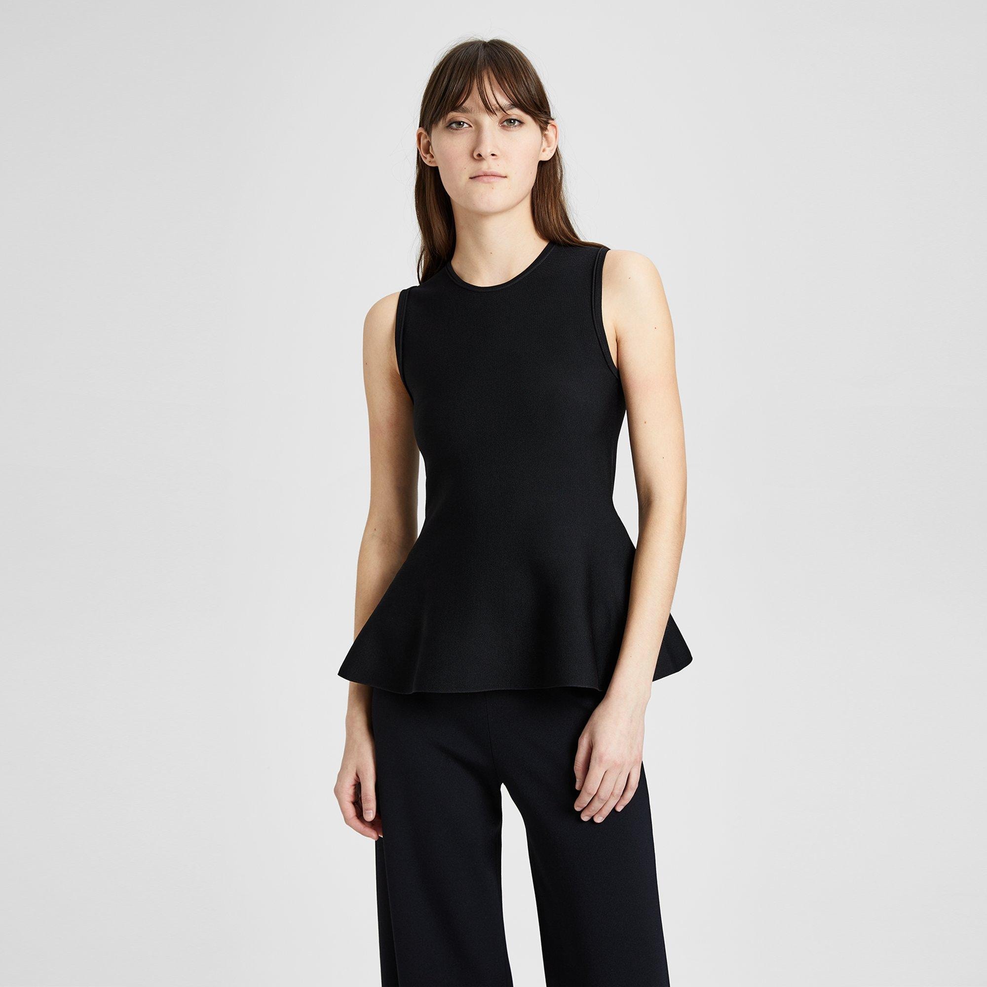 Theory store peplum top