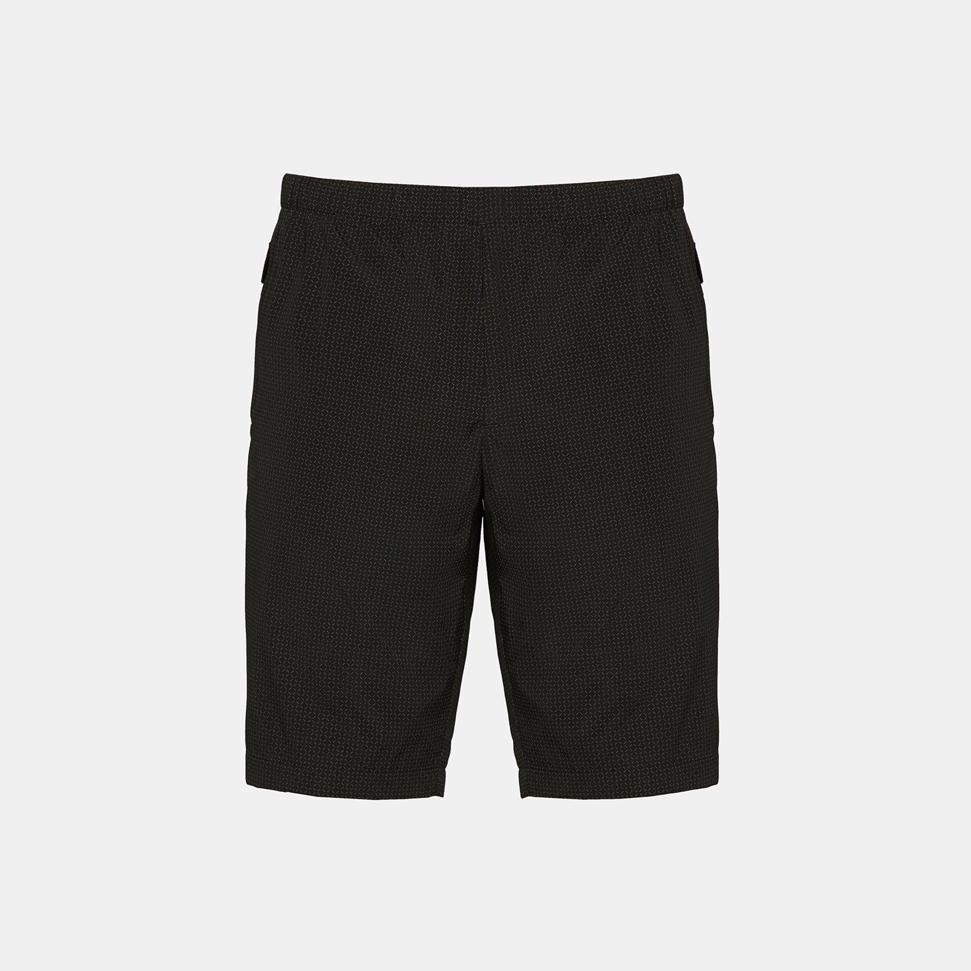 Reflective Nylon Print Short