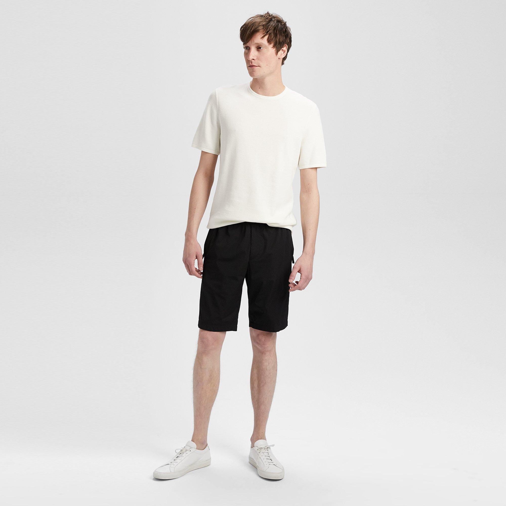 Reflective Nylon Print Short