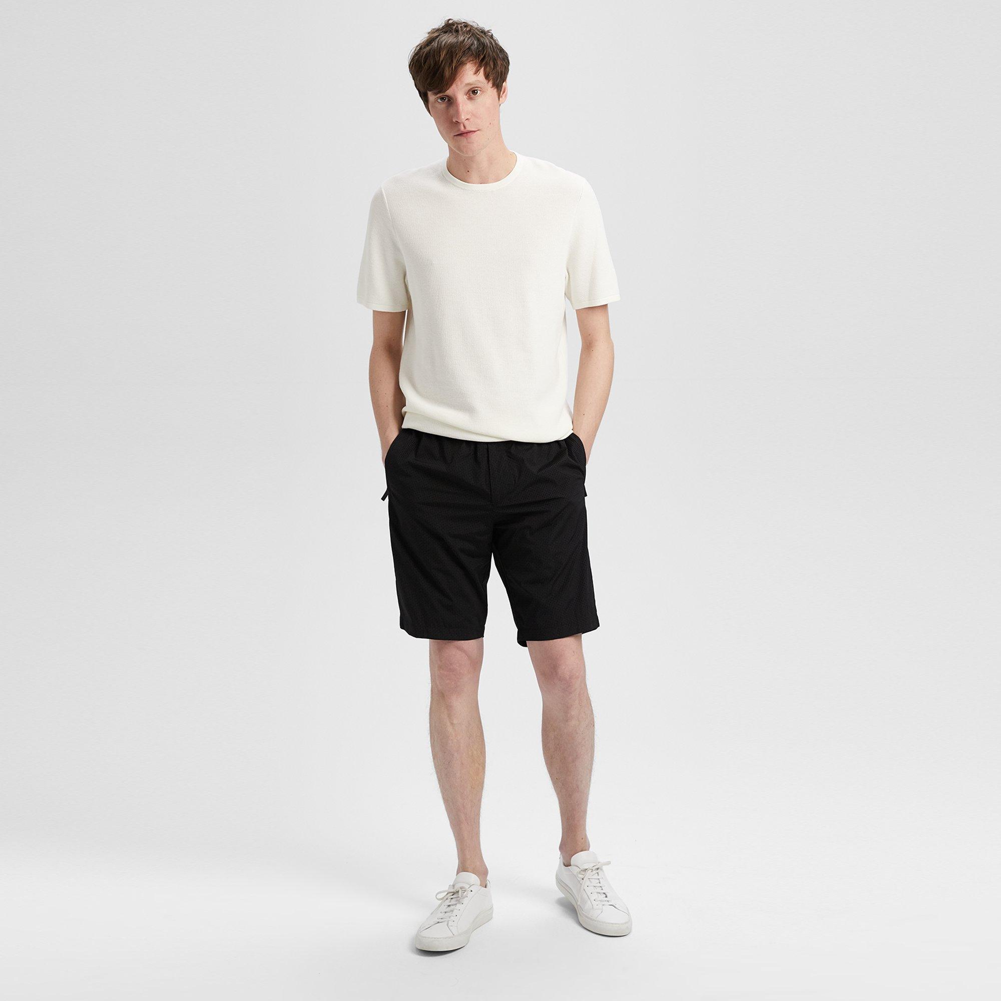 Reflective Nylon Print Short