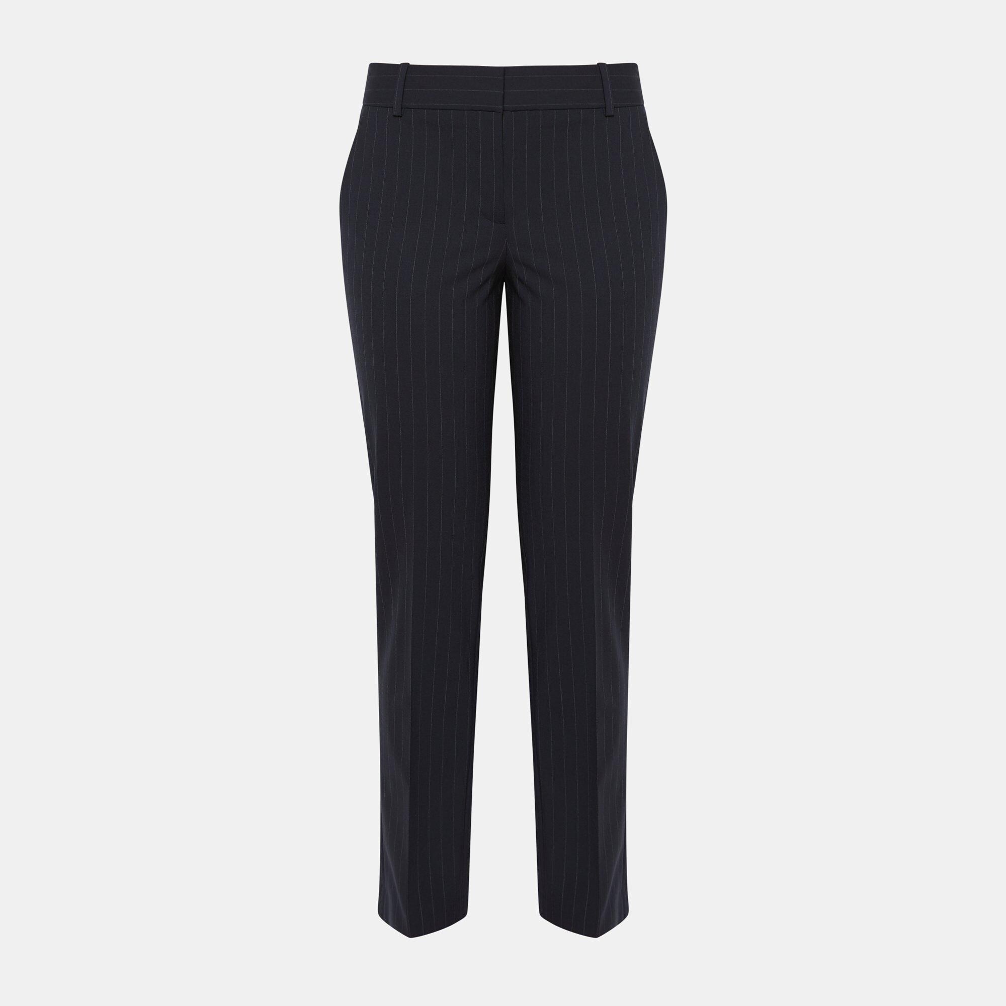 Theory Womens Pinstripe Slim Straight Pant : : Clothing, Shoes &  Accessories