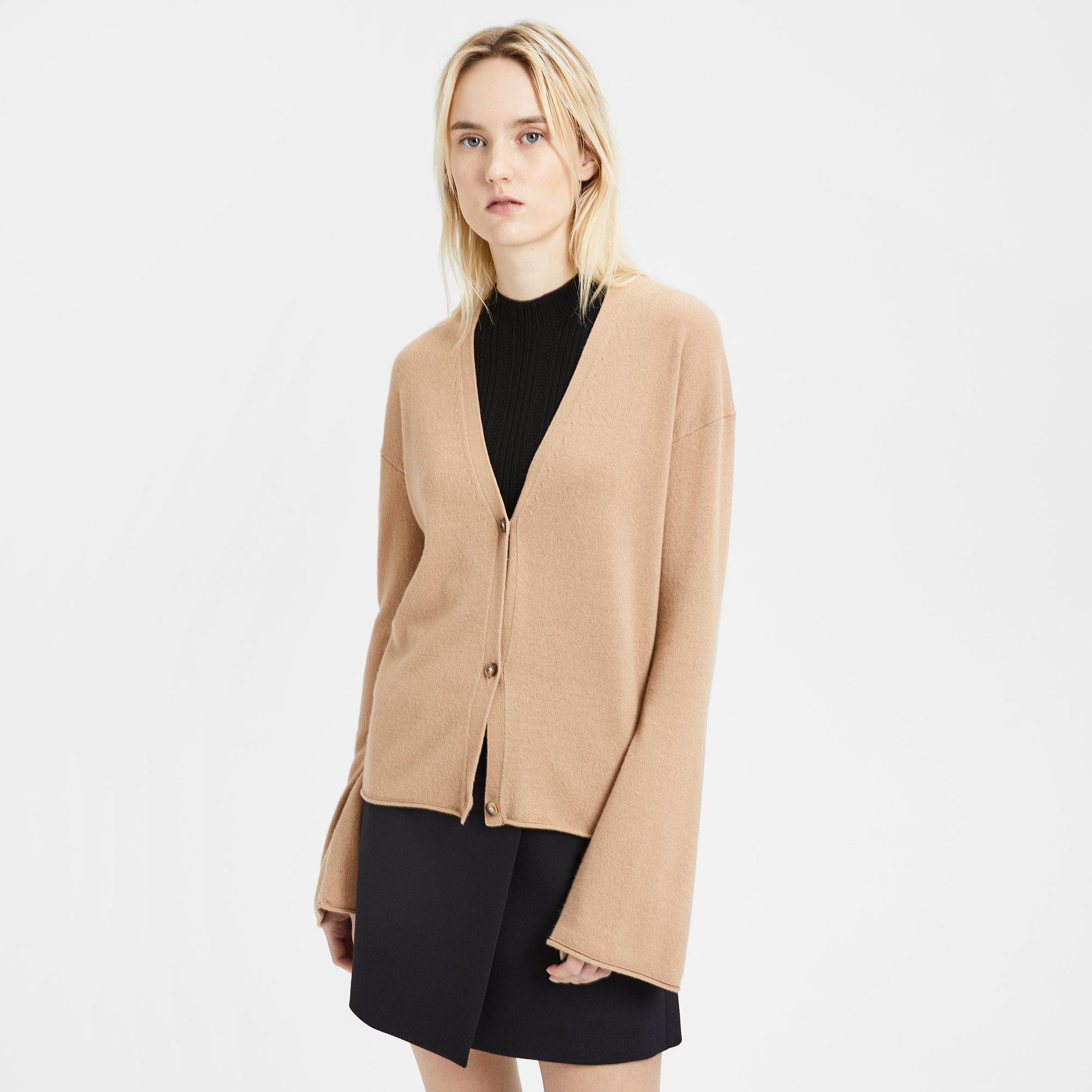 Bell-Sleeve Cardigan | Theory