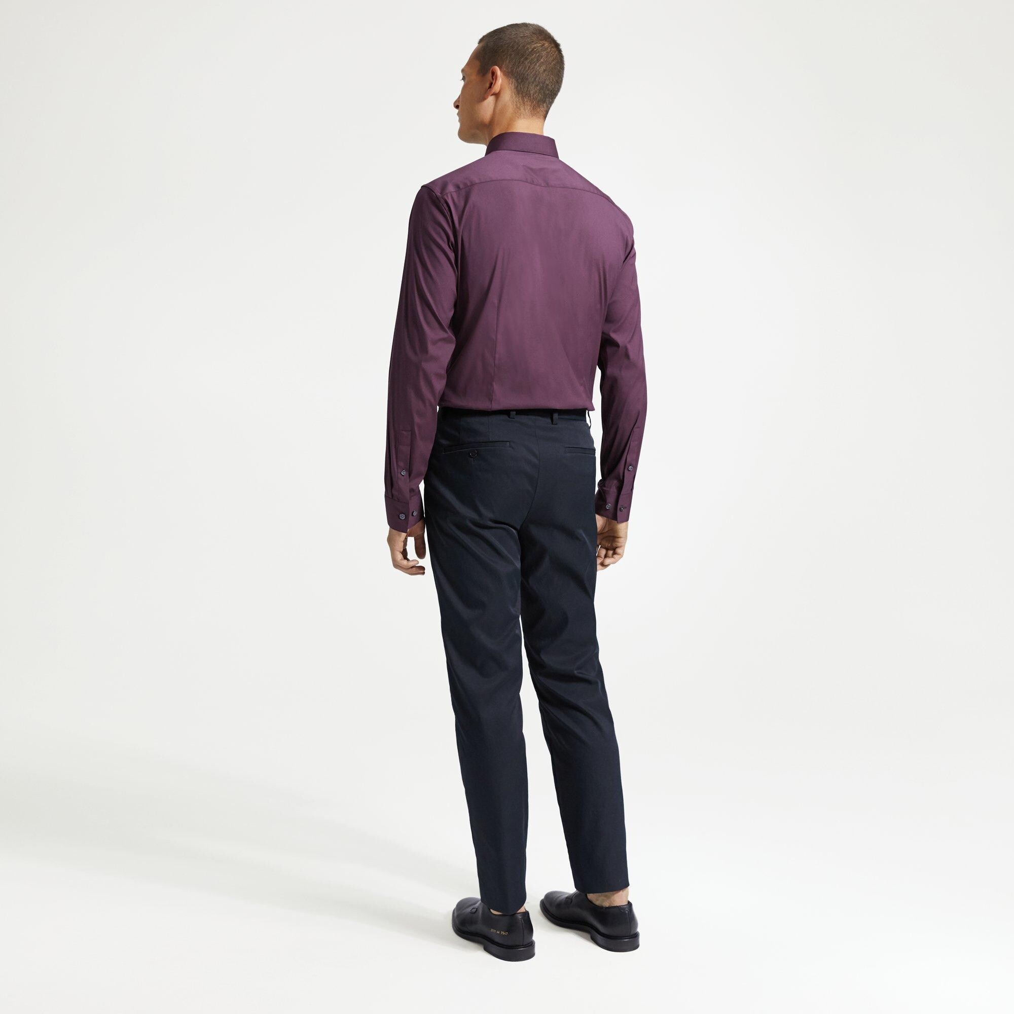 Stretch Cotton Tailored-Fit Shirt