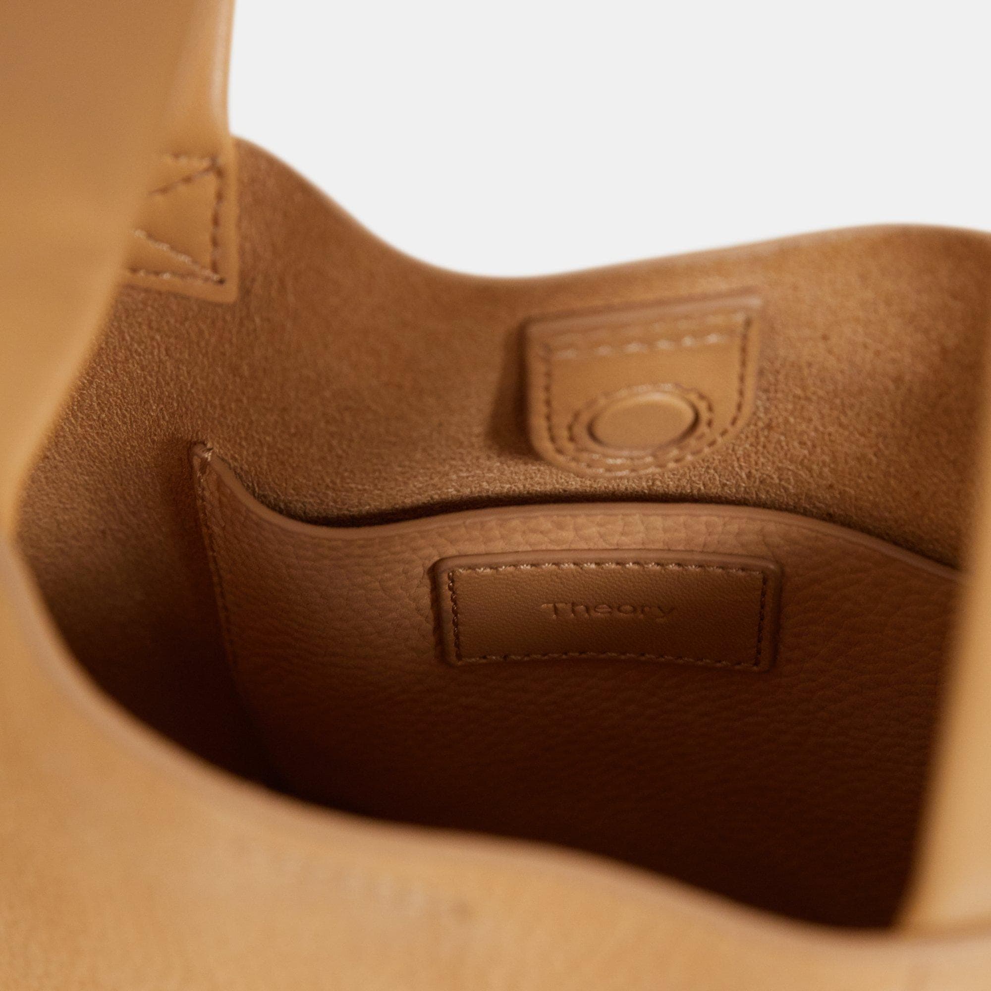 Small Urban Bucket Bag in Nubuck Leather
