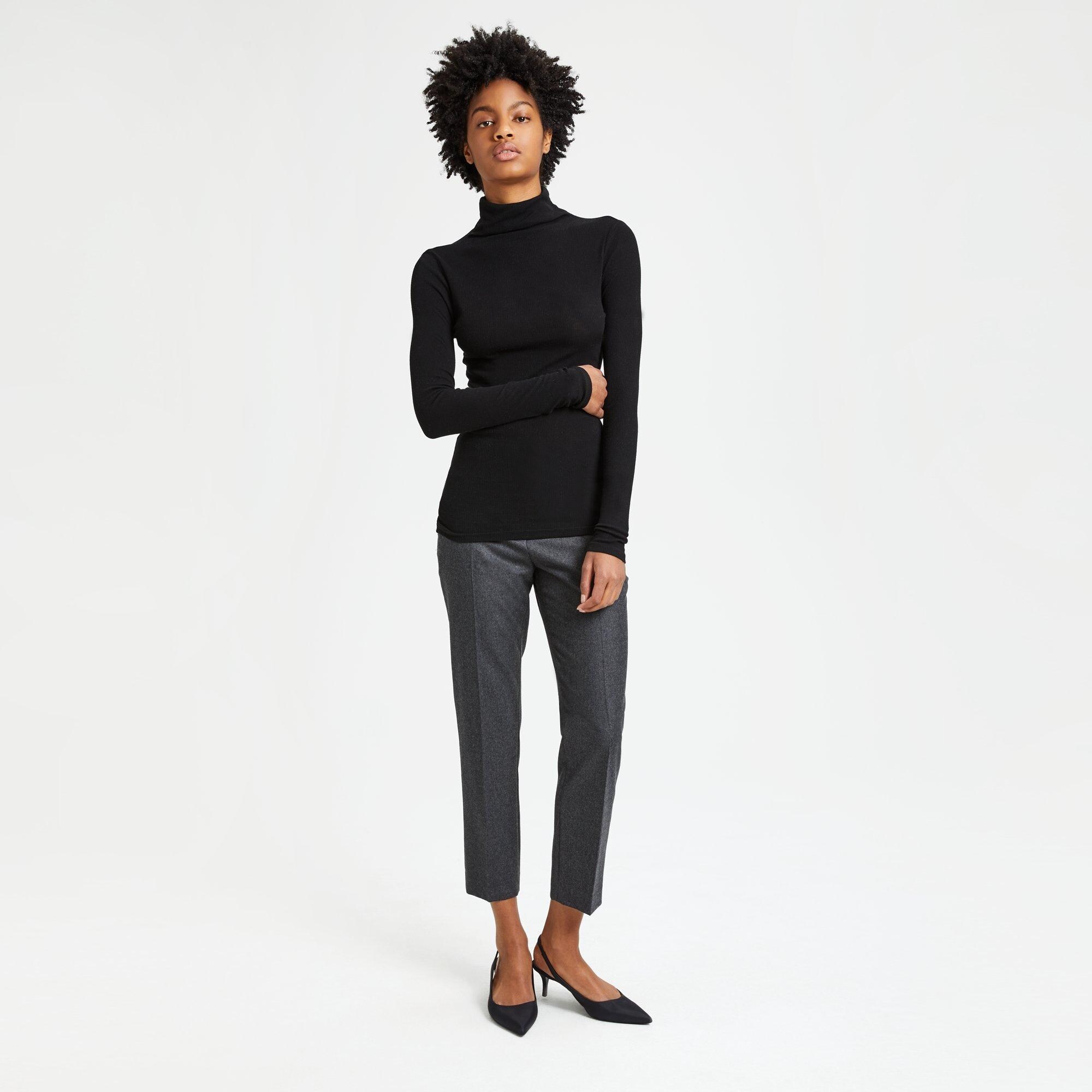 Ribbed Mock Sweater