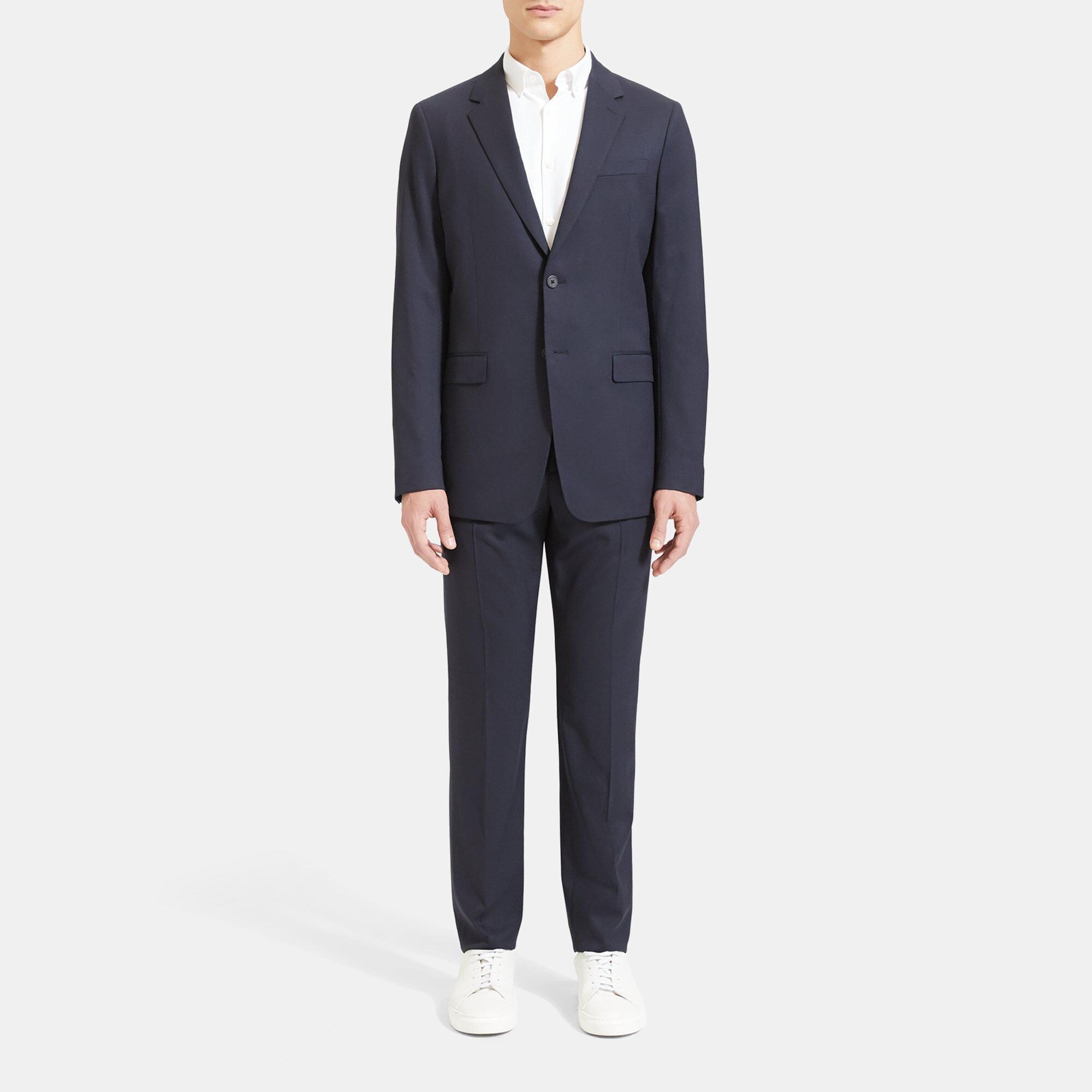 Structured Jacket in Stretch Wool