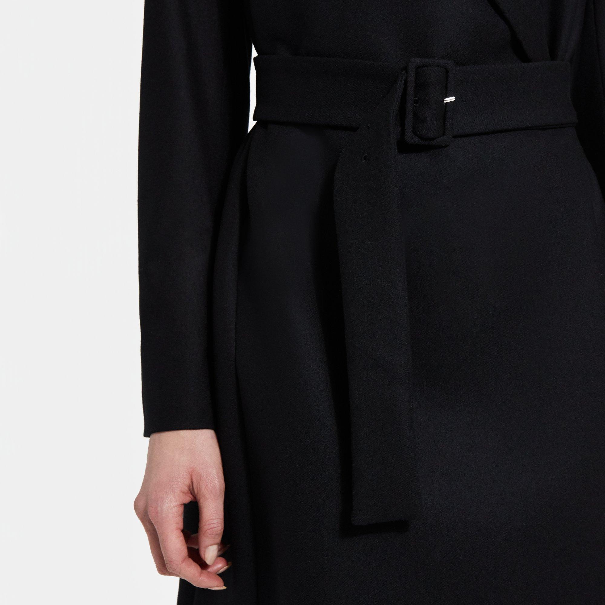 Wool Flannel Blazer Dress
