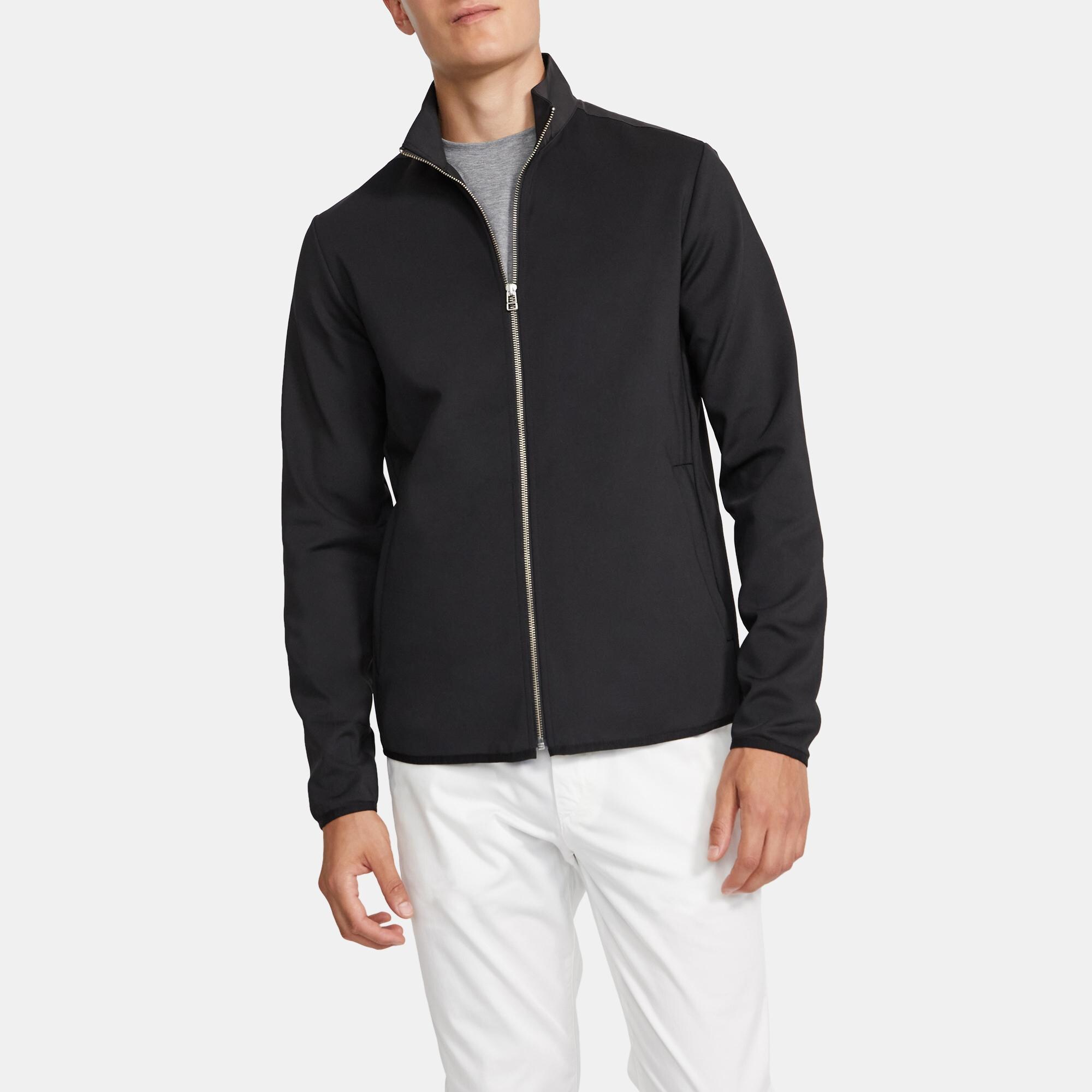 Zip Jacket in Tech Knit