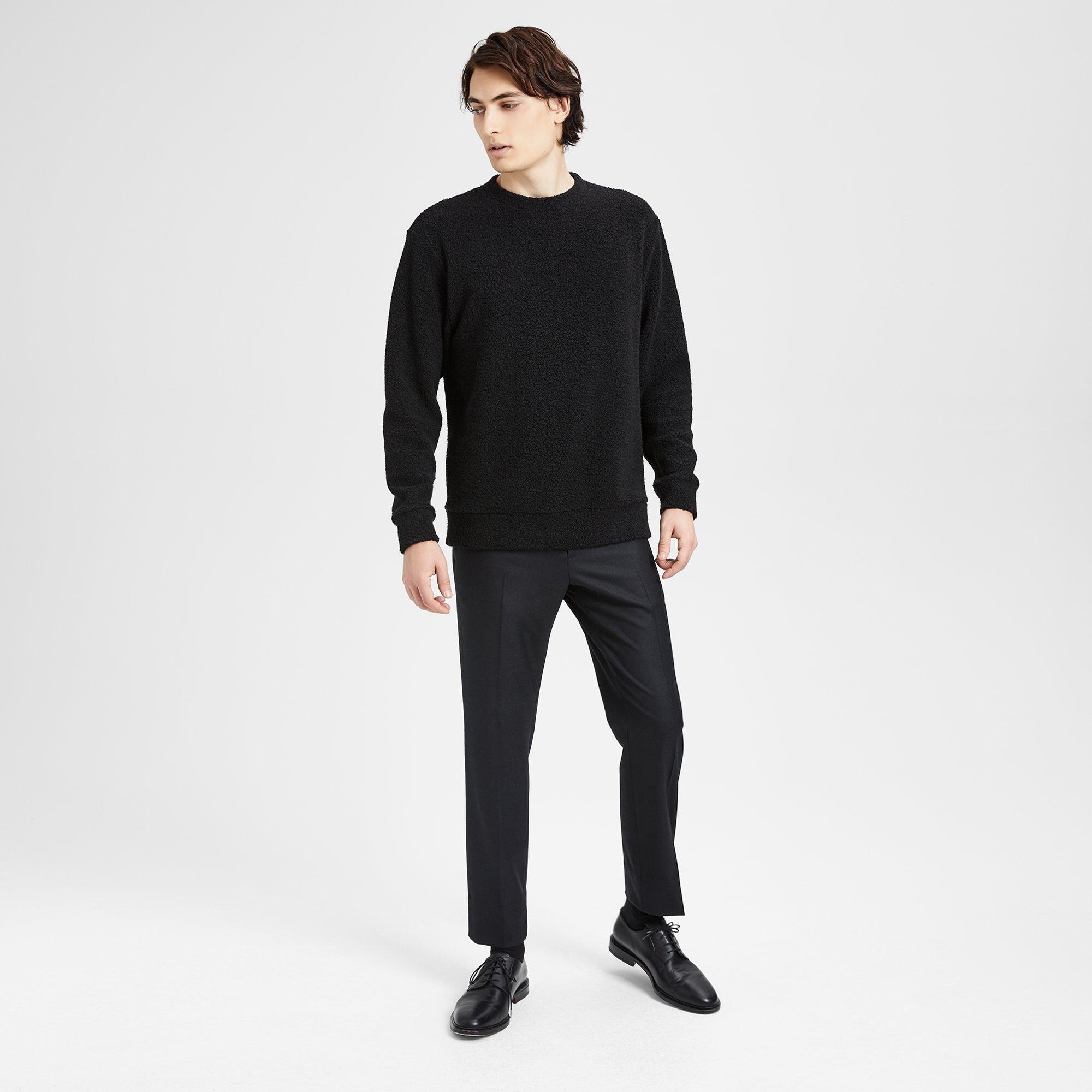 TEXTURED SWEATSHIRT | Theory Outlet