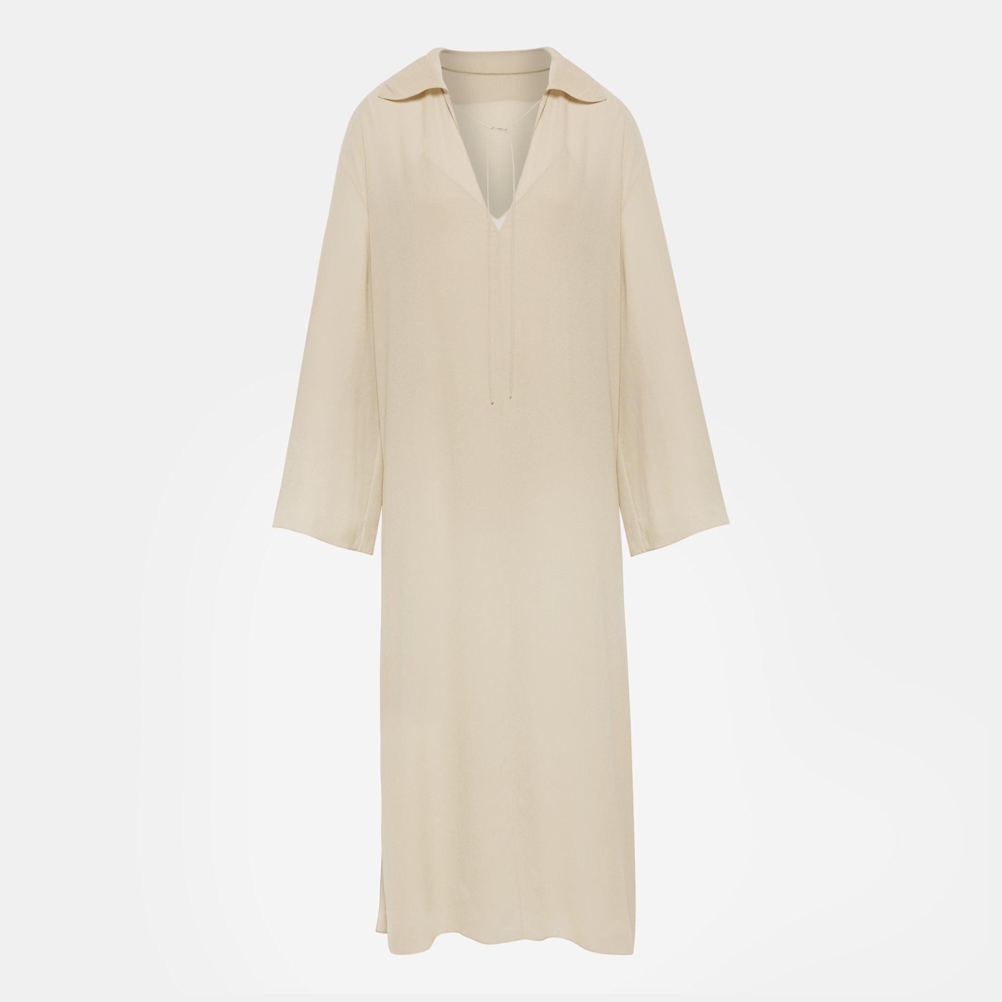 Silk Crepe Sailor Caftan