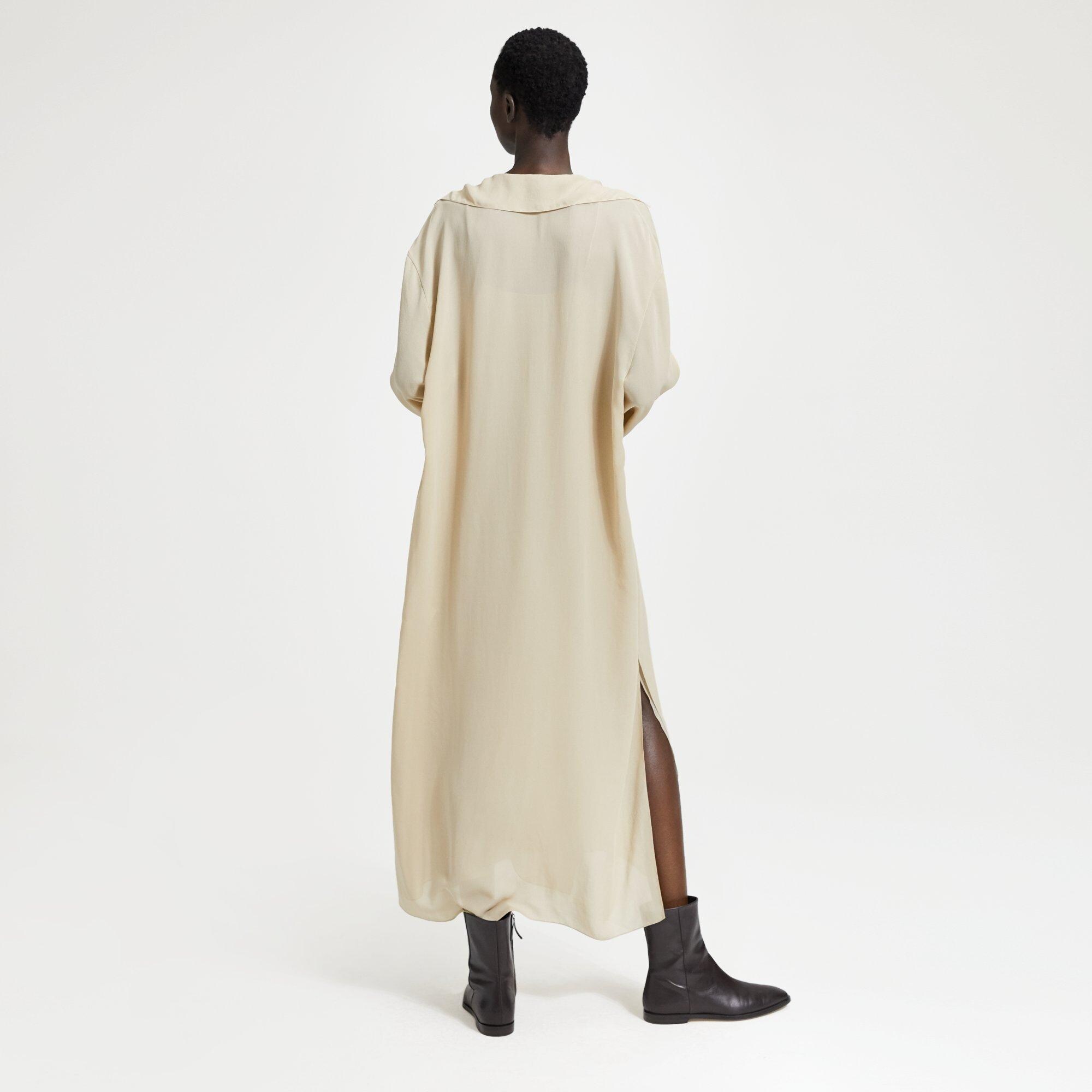 Silk Crepe Sailor Caftan