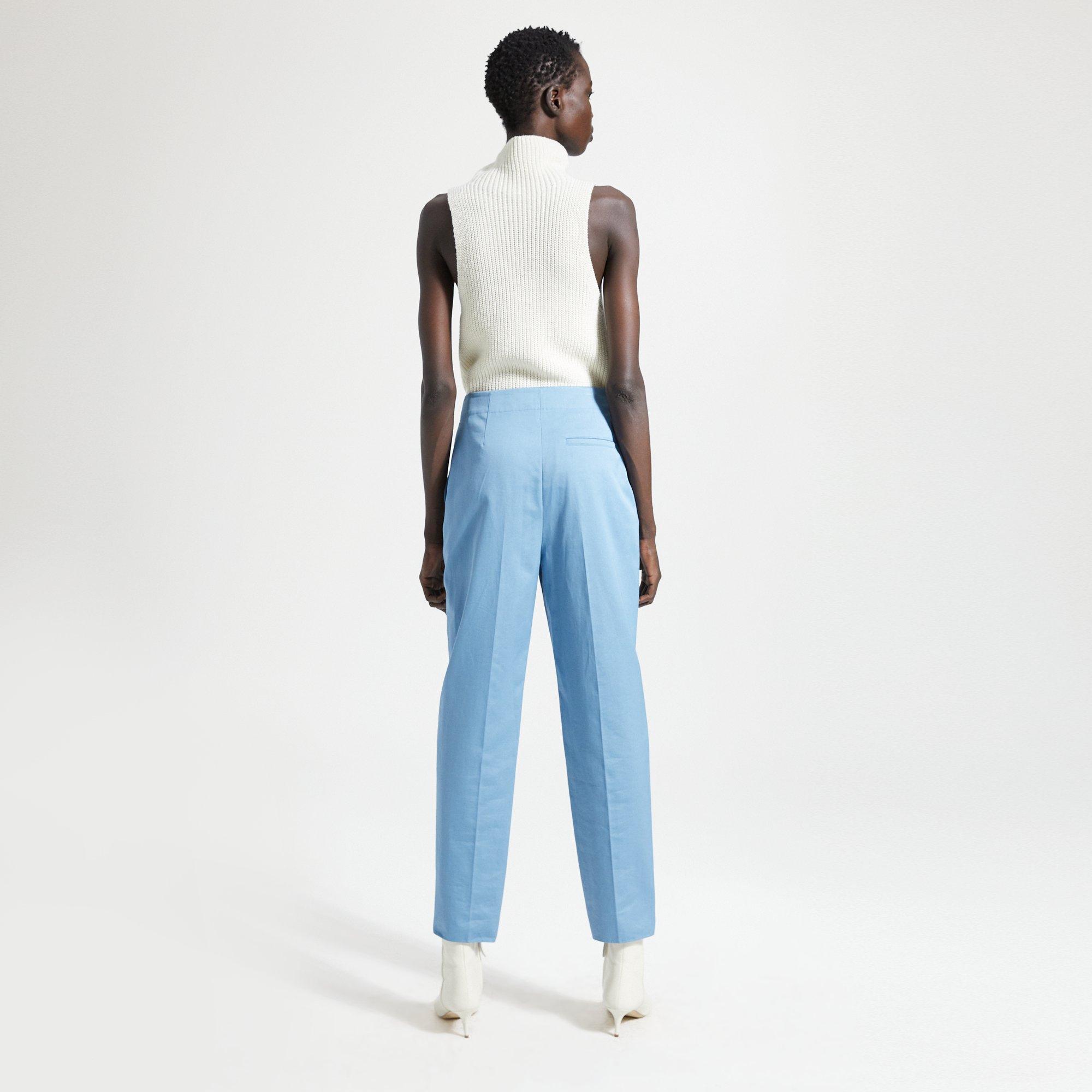 Chintzed Twill Clean Tapered Pant