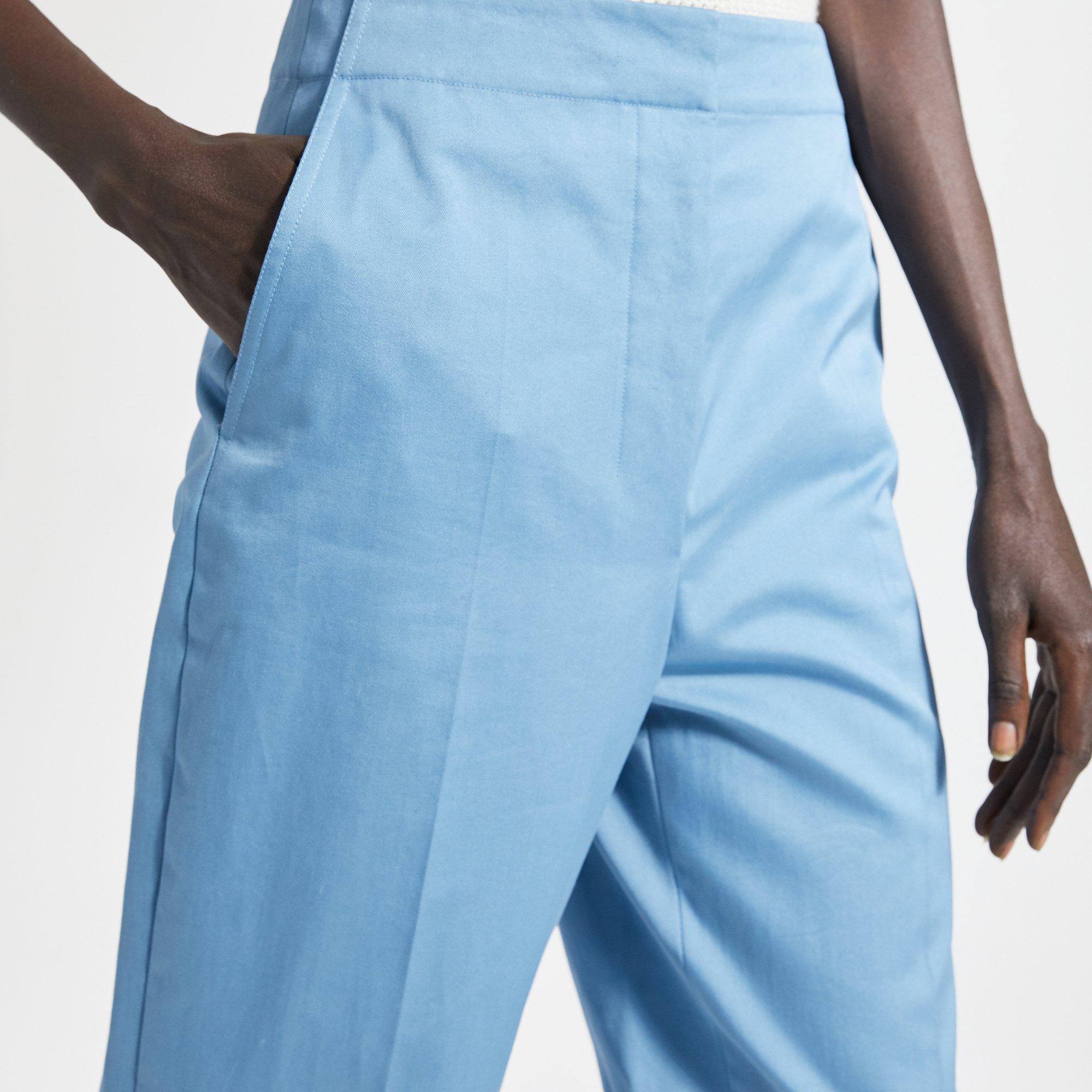 Chintzed Twill Clean Tapered Pant