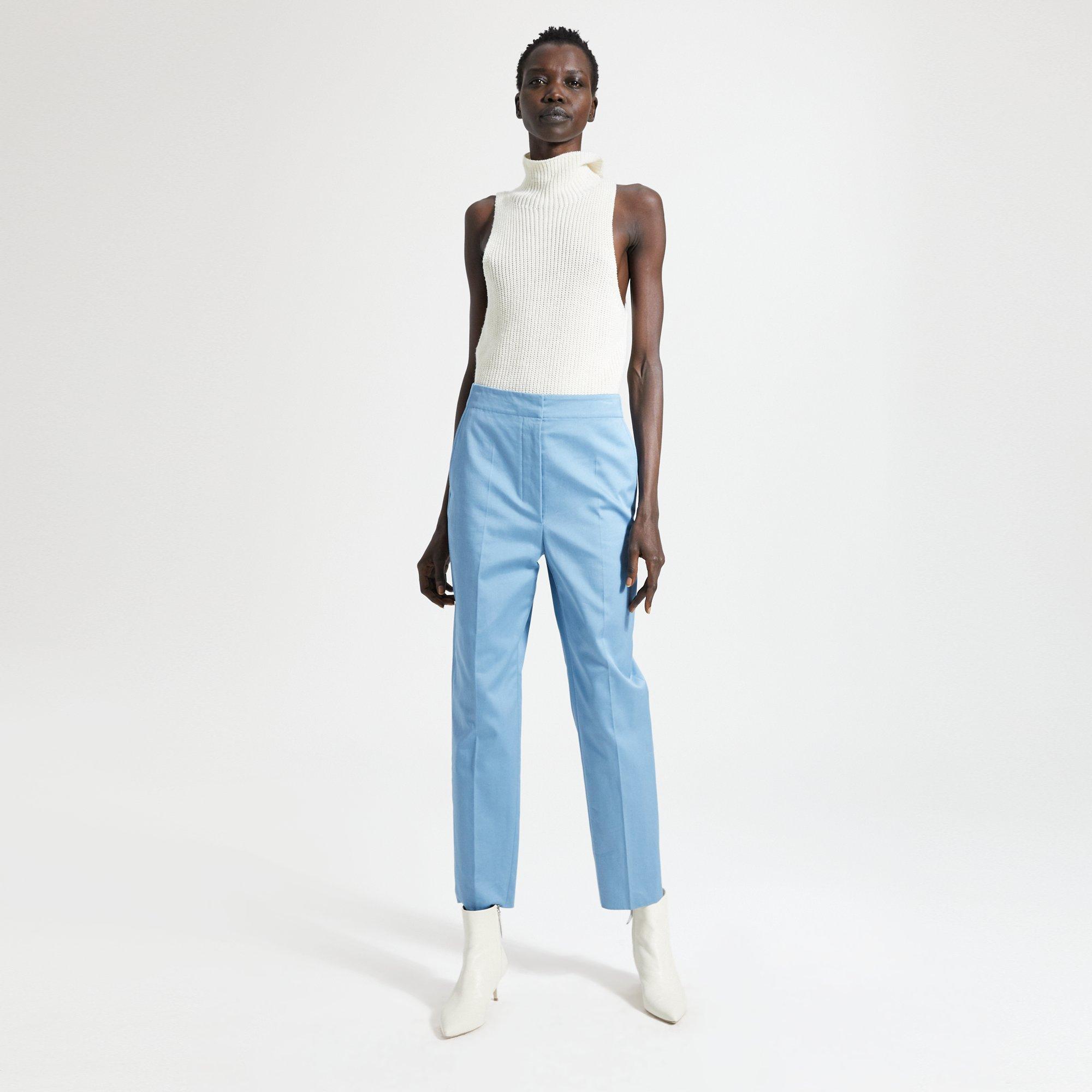 Chintzed Twill Clean Tapered Pant