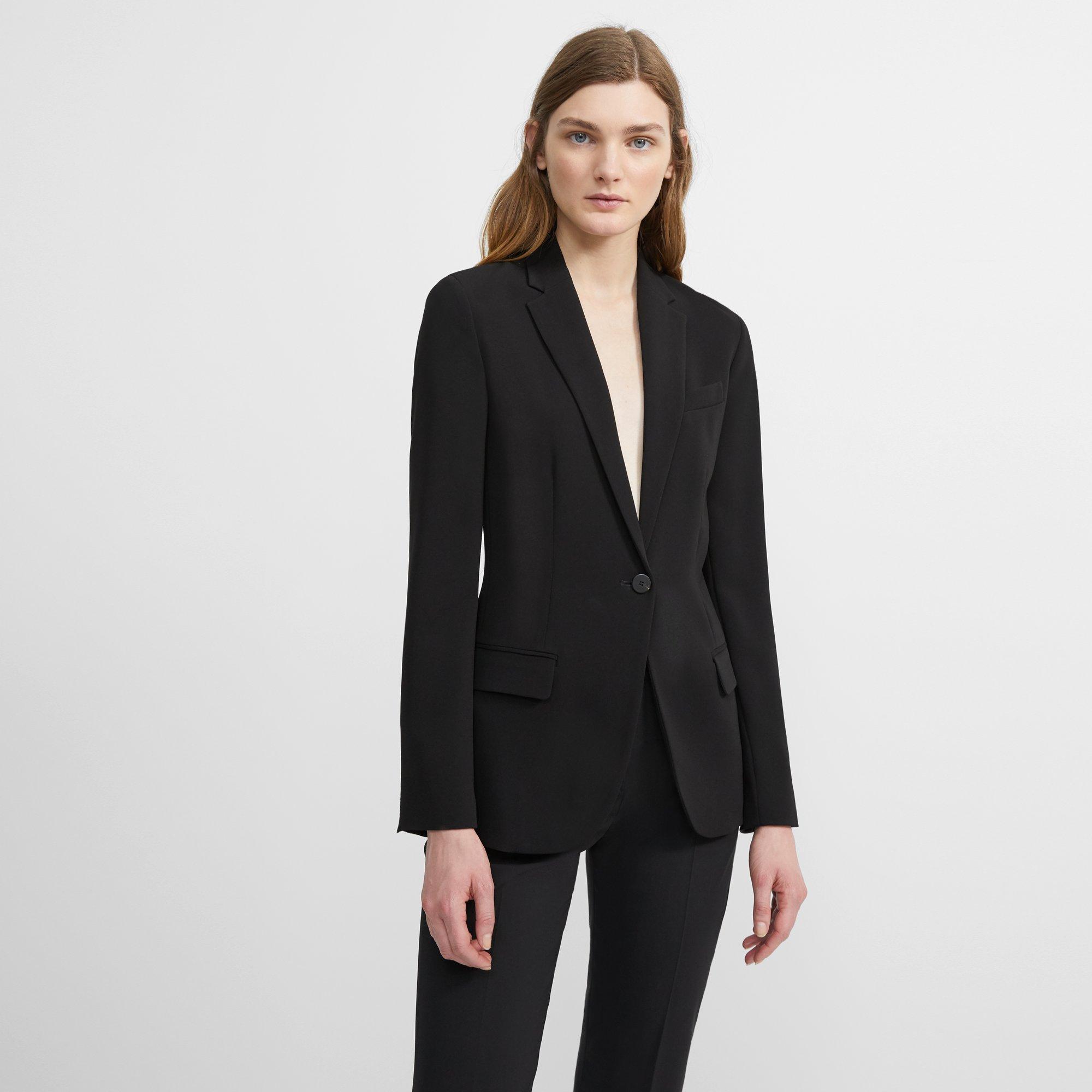 Theory Official Site | Staple Blazer in Classic Crepe