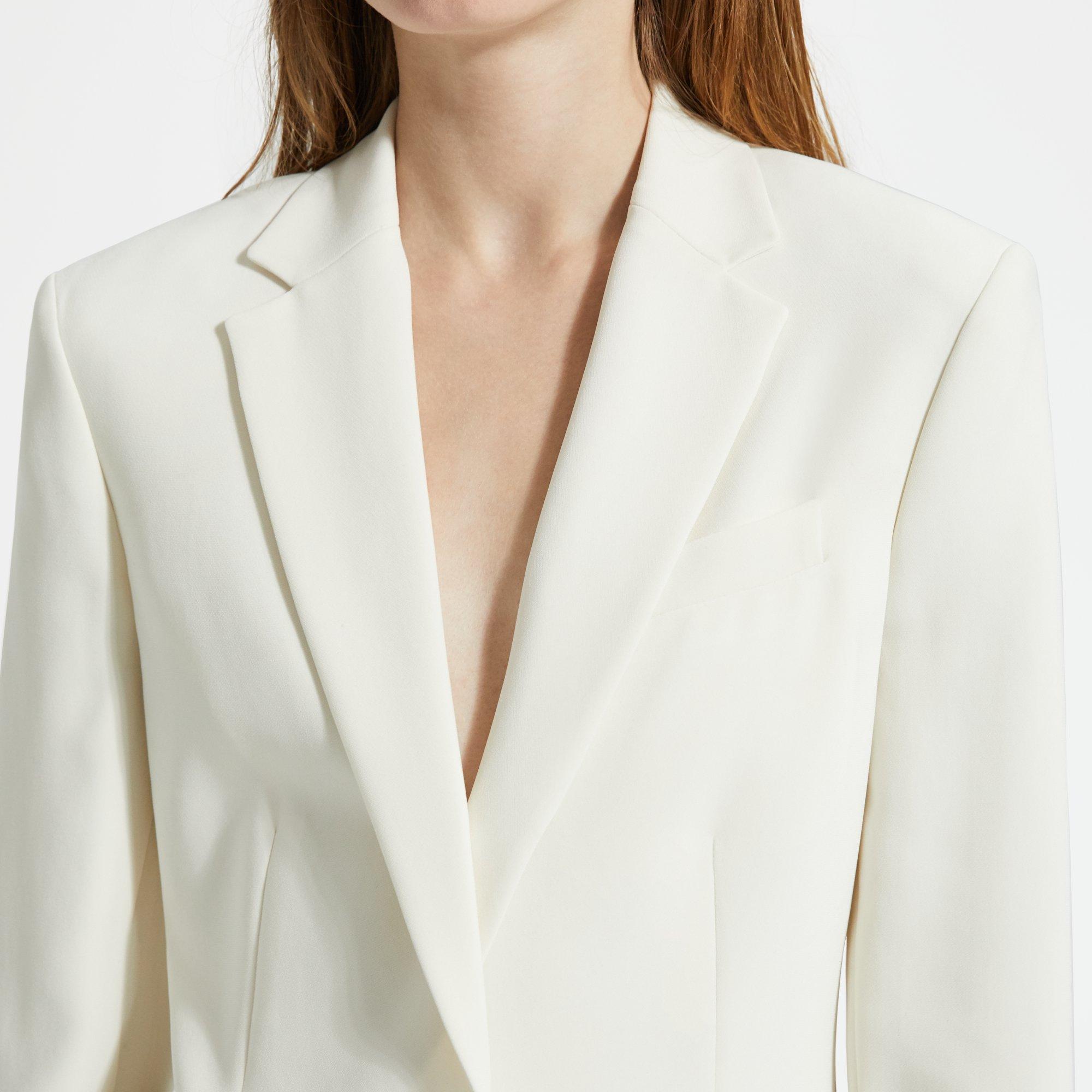 Staple Blazer In Classic Crepe | Theory