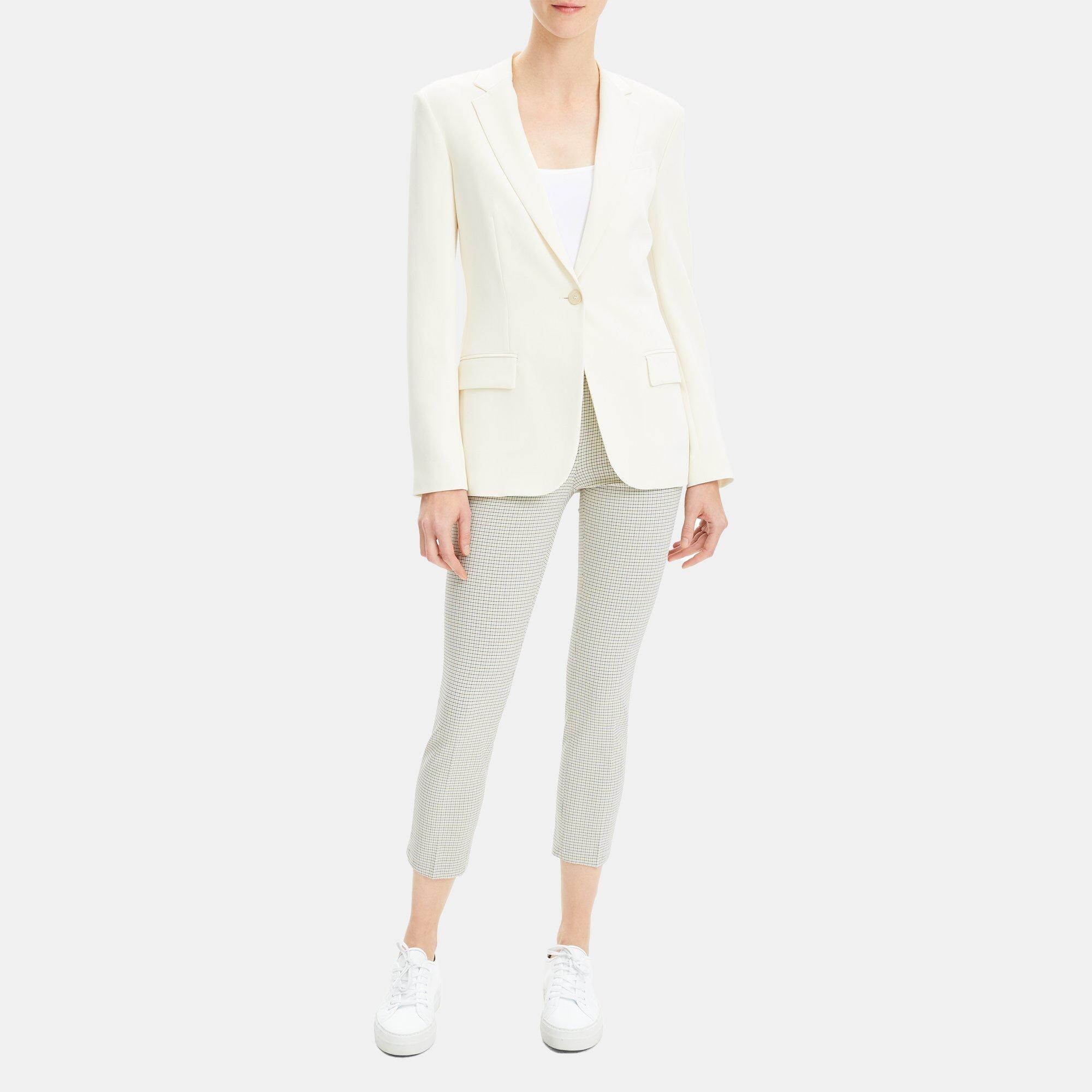 Theory Official Site | Staple Blazer in Classic Crepe