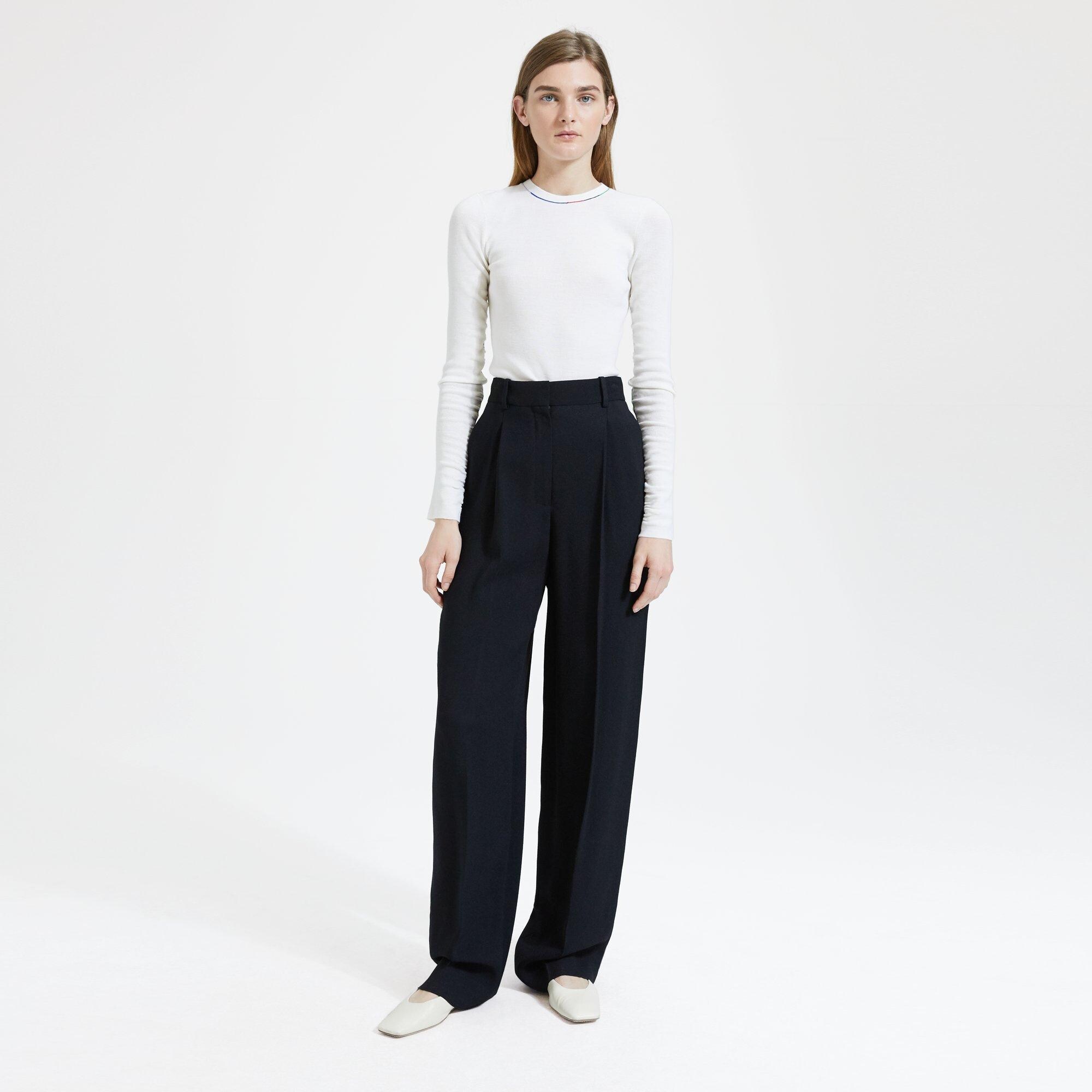 Multi-Color Linked Crewneck Sweater