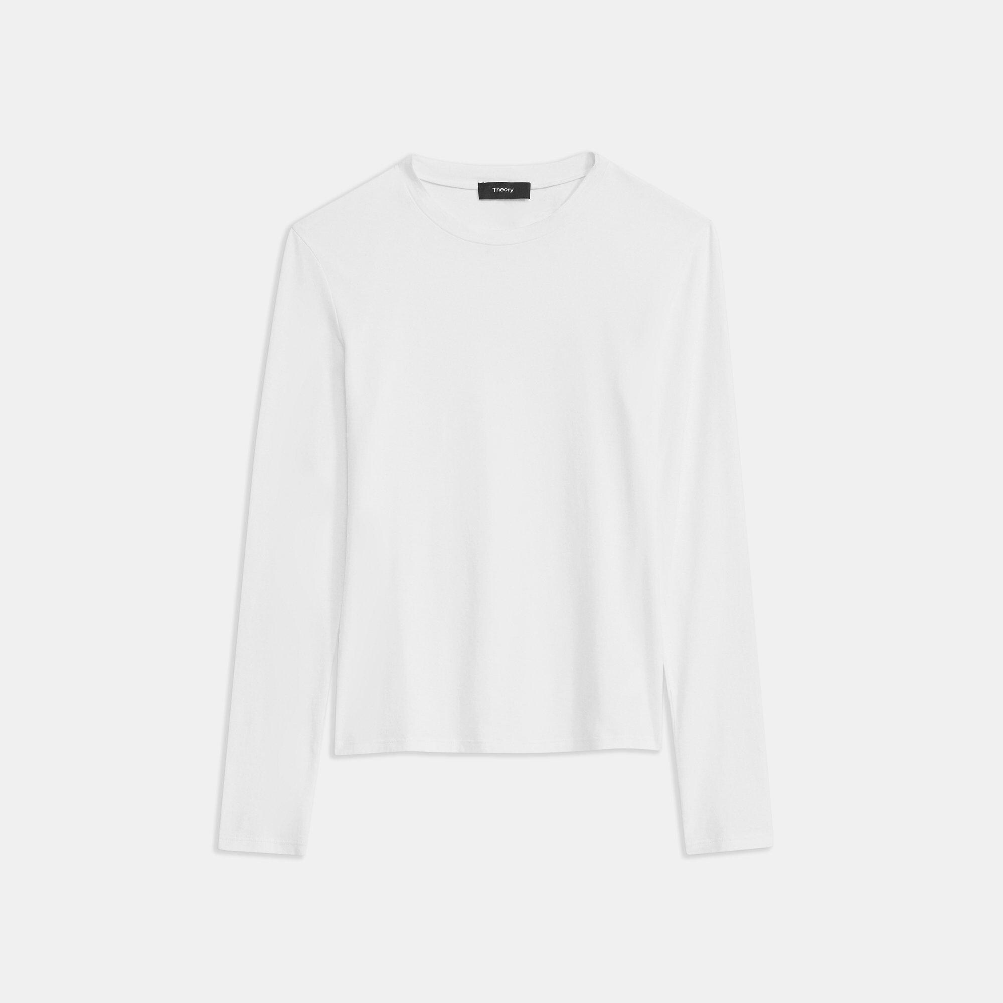 Tiny Long-Sleeve Tee in Cotton