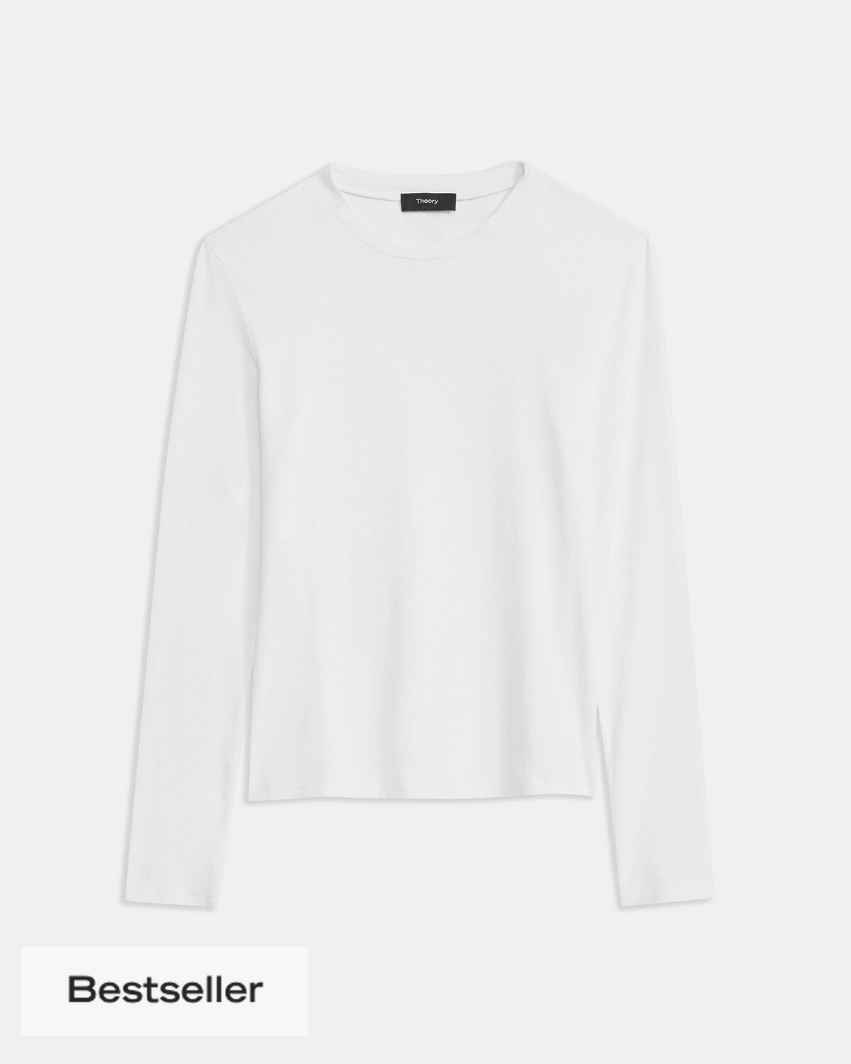 Tiny Long-Sleeve Tee in Cotton