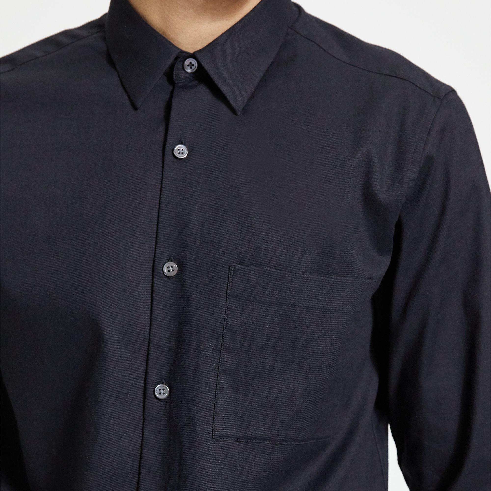 Brushed Cotton Standard-Fit Shirt