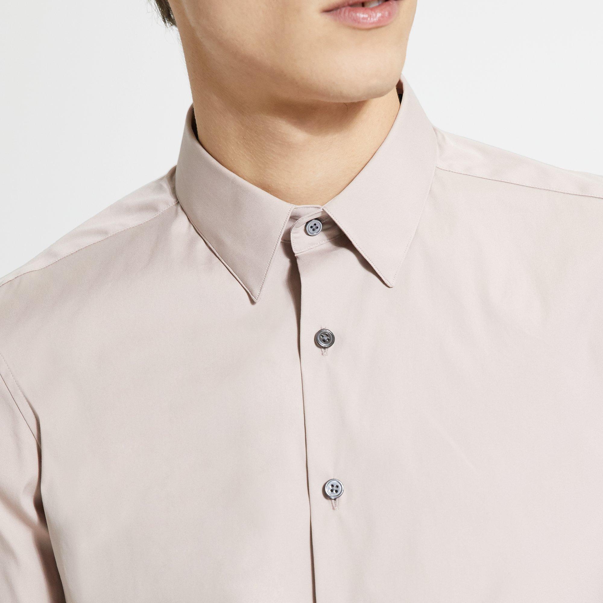 Stretch Cotton Tailored-Fit Shirt