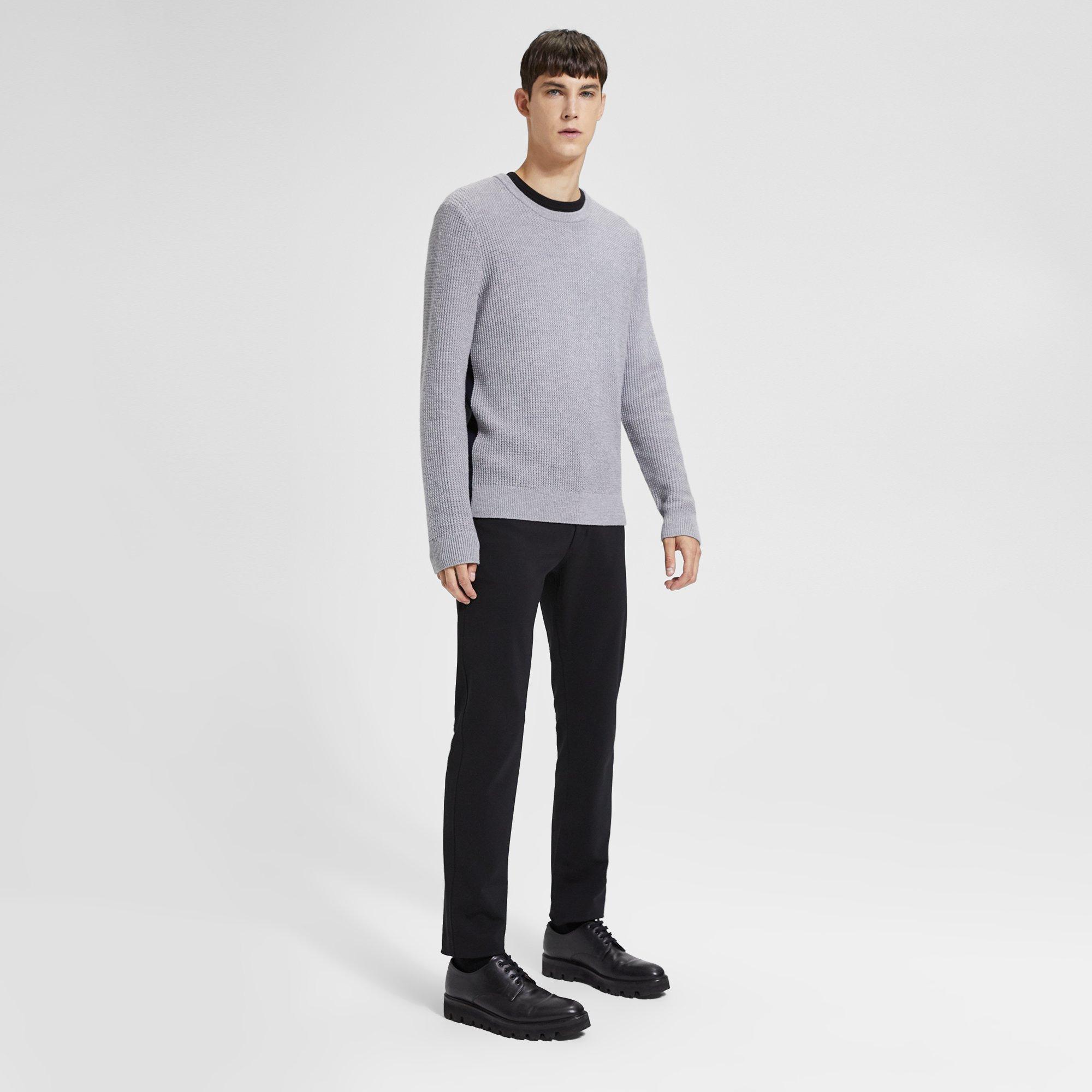 Side Striped Sweater