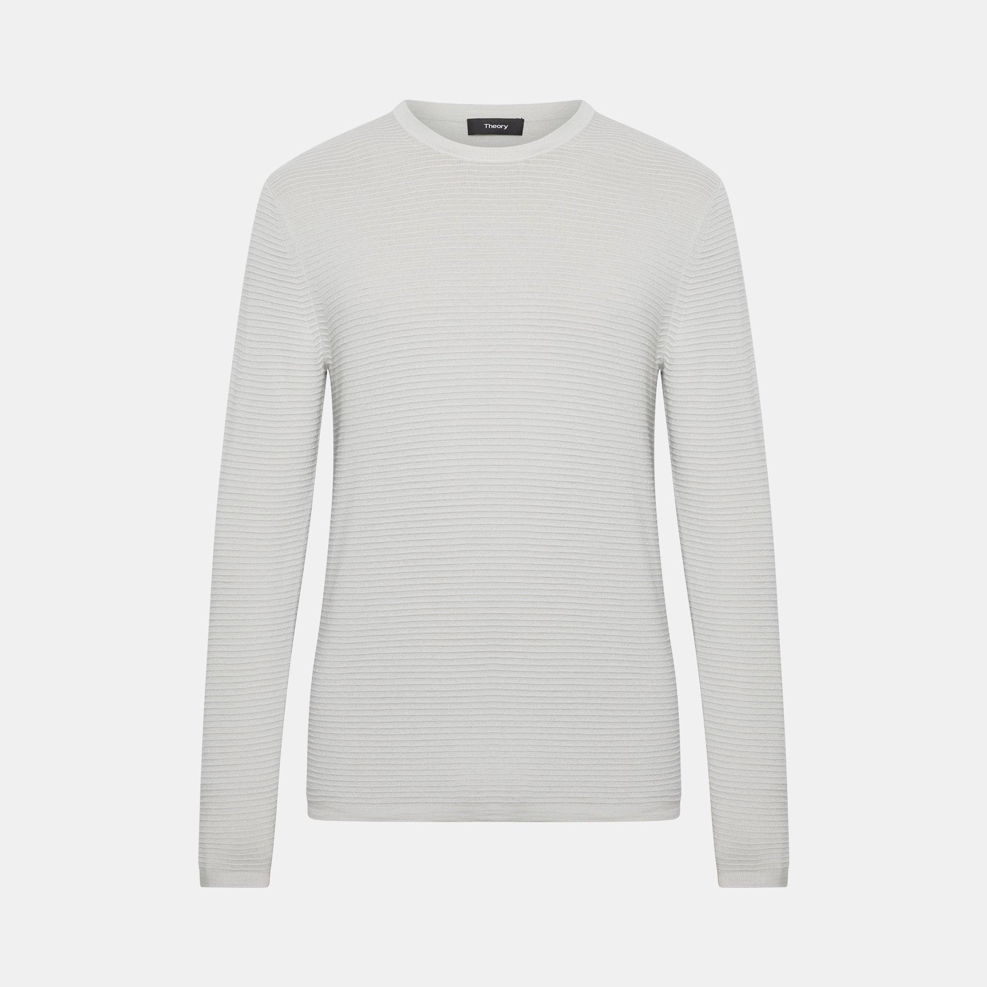 Ribbed Crewneck Sweater