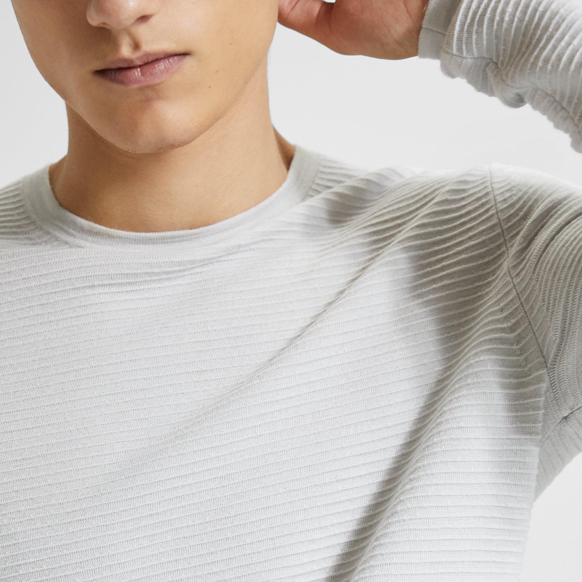 Ribbed Crewneck Sweater