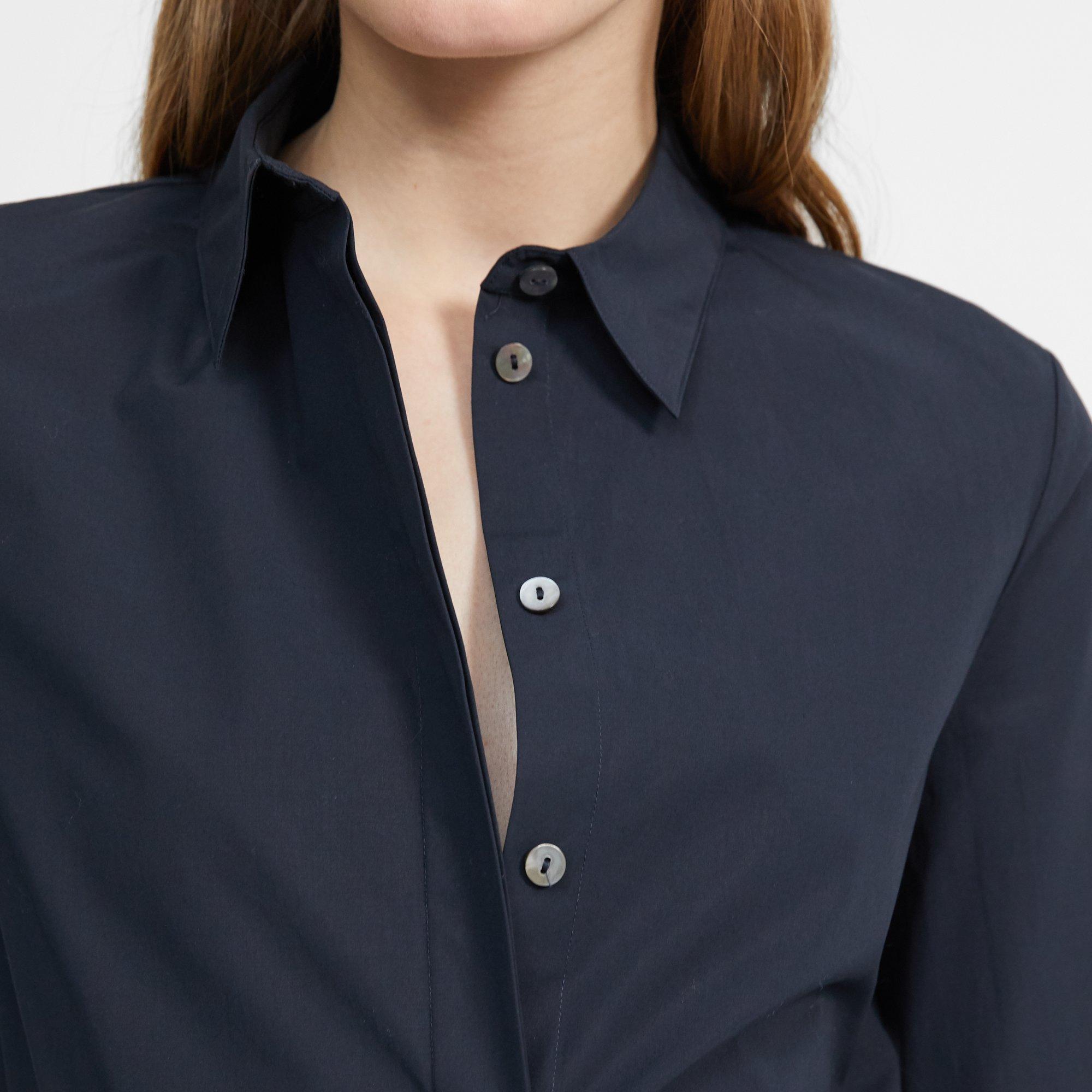 Fitted Shirt in Stretch Cotton