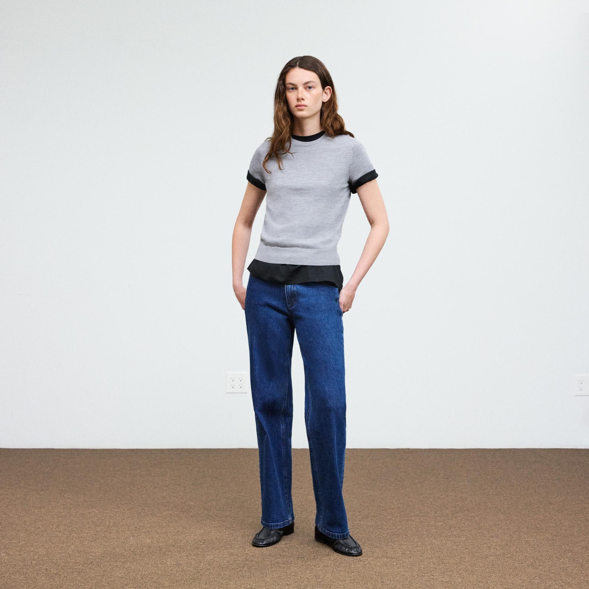 Sweater Tee in Regal Wool