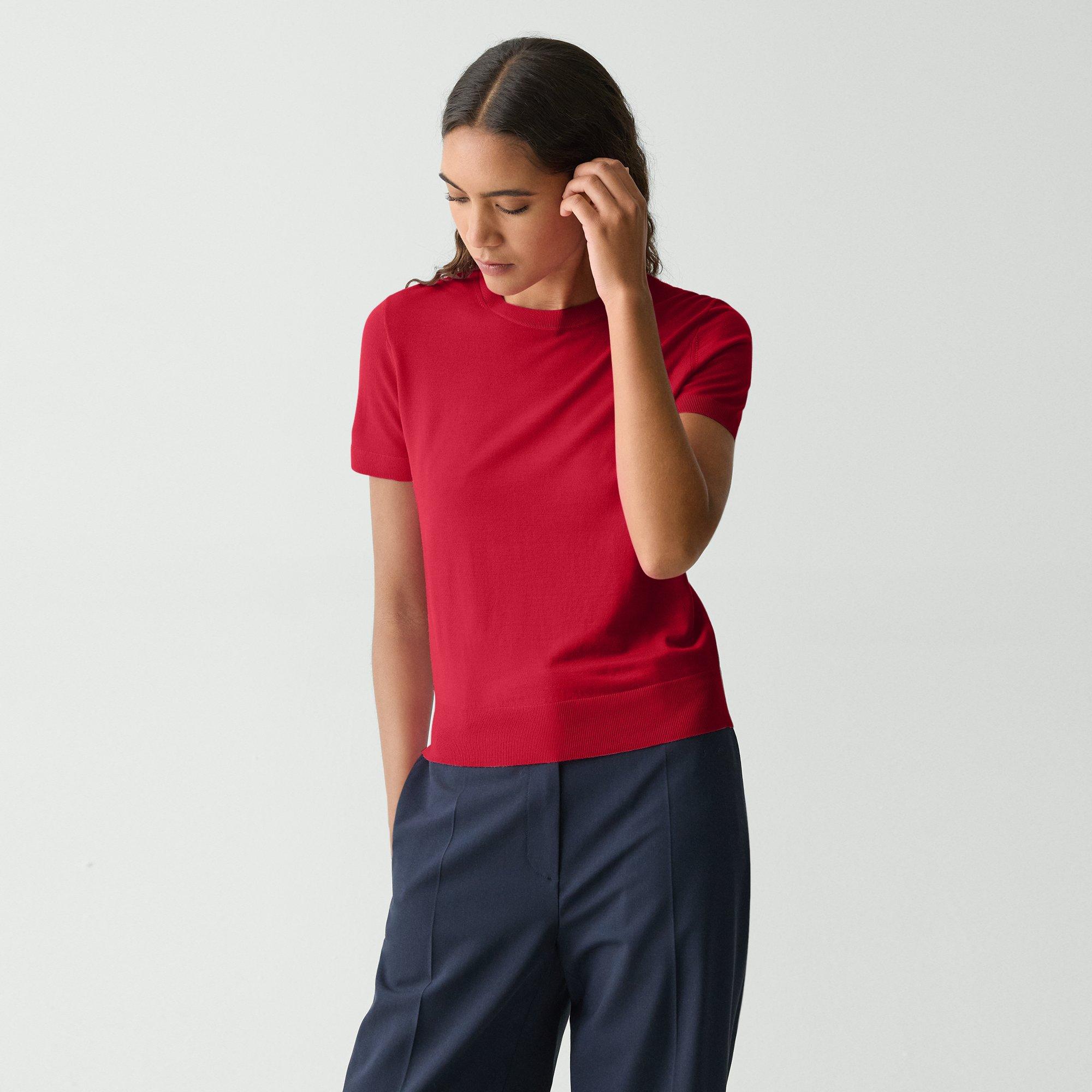 Sweater Tee in Regal Wool