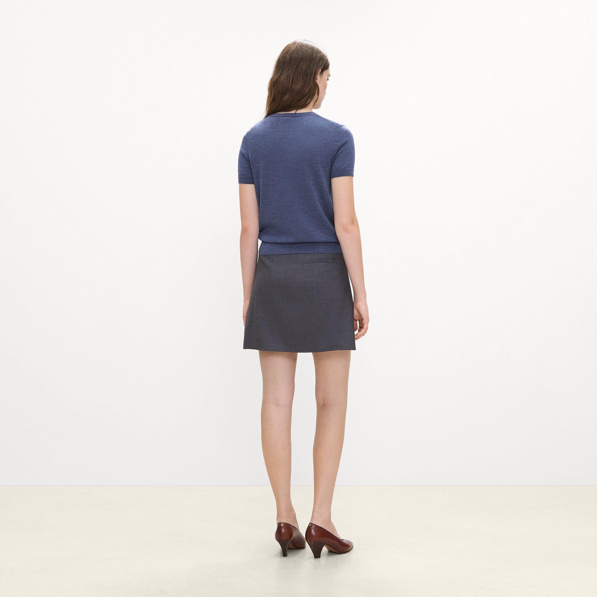 Sweater Tee in Regal Wool