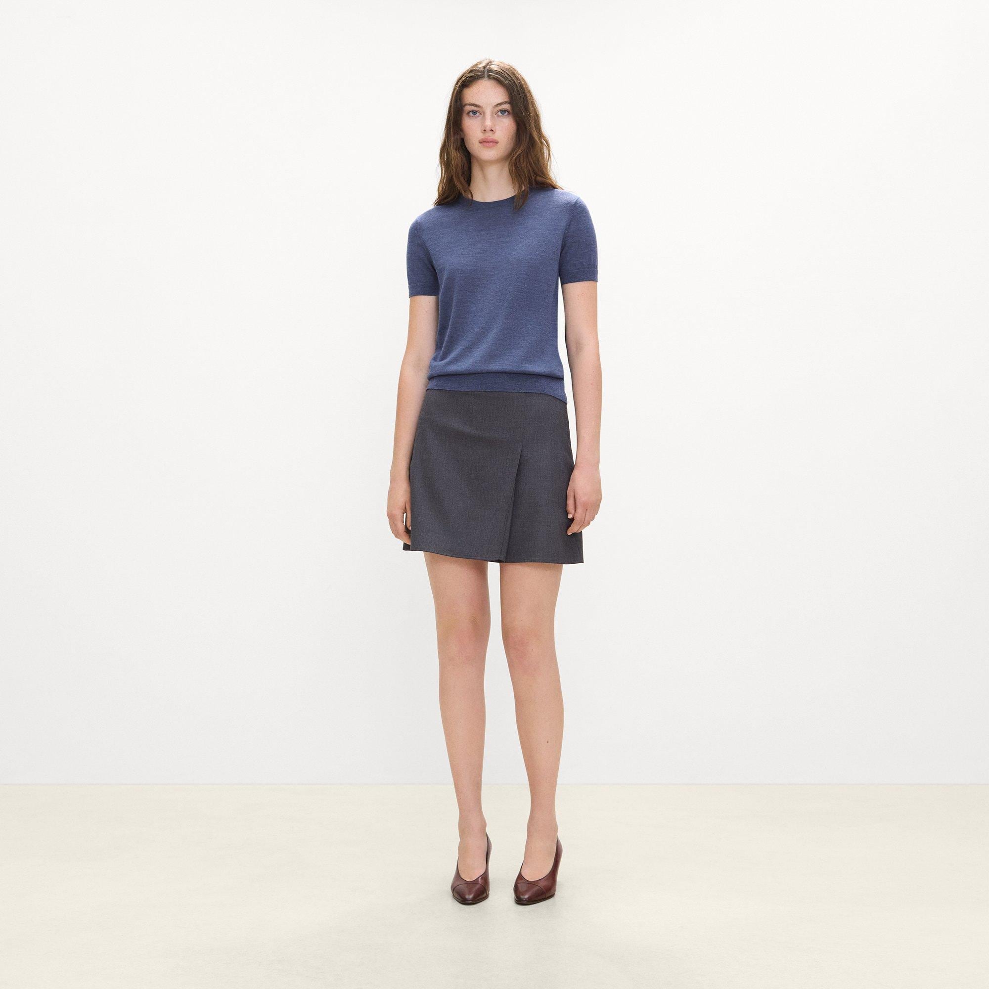 Sweater Tee in Regal Wool