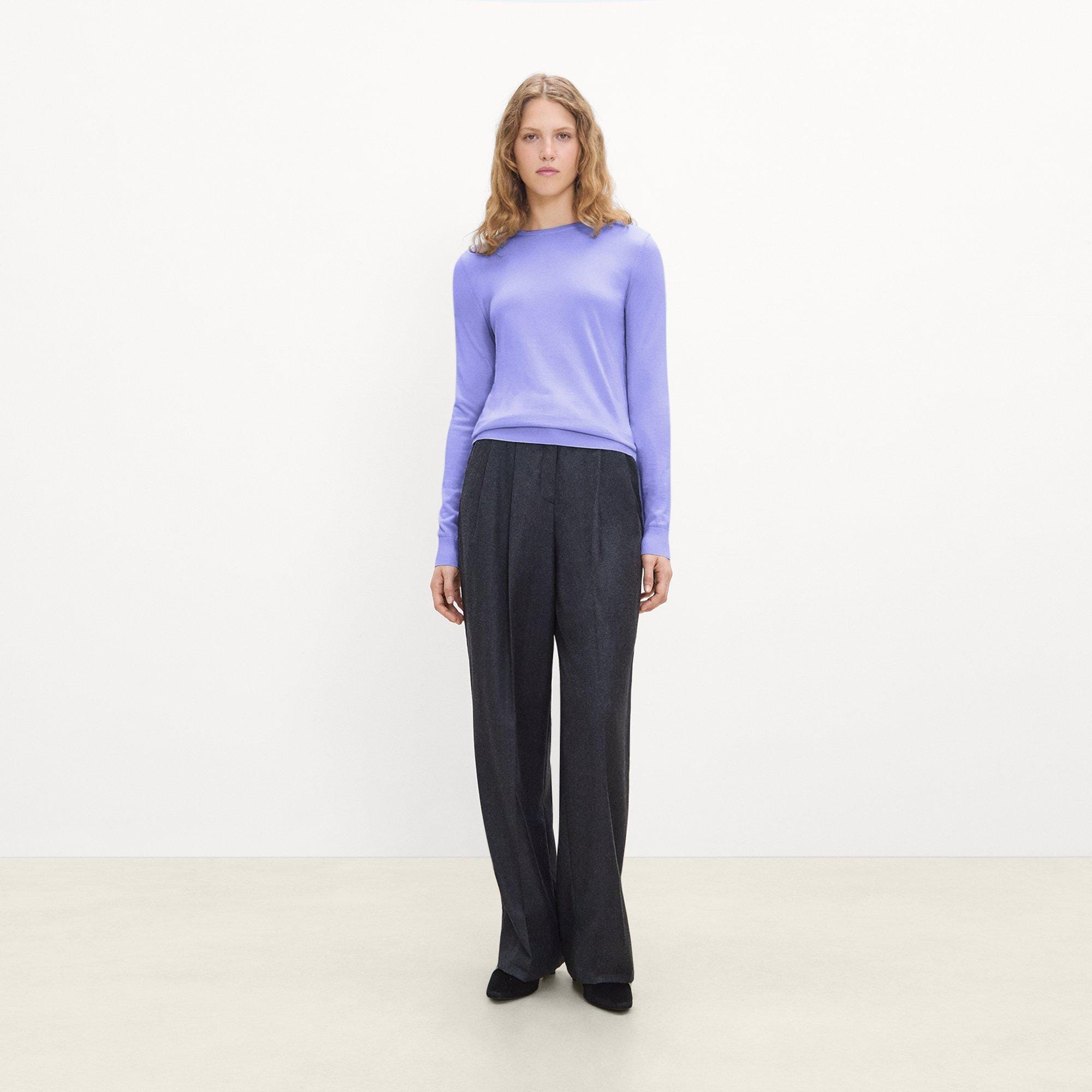 Crewneck Sweater in Regal Wool