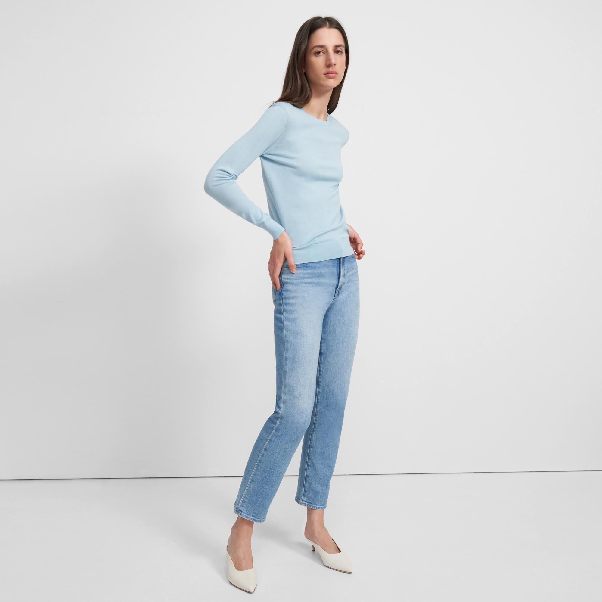 Crewneck Sweater in Regal Wool