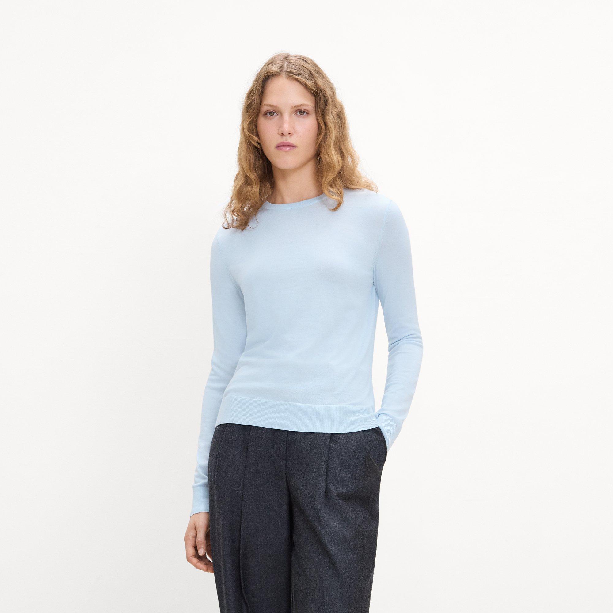 Crewneck Sweater in Regal Wool