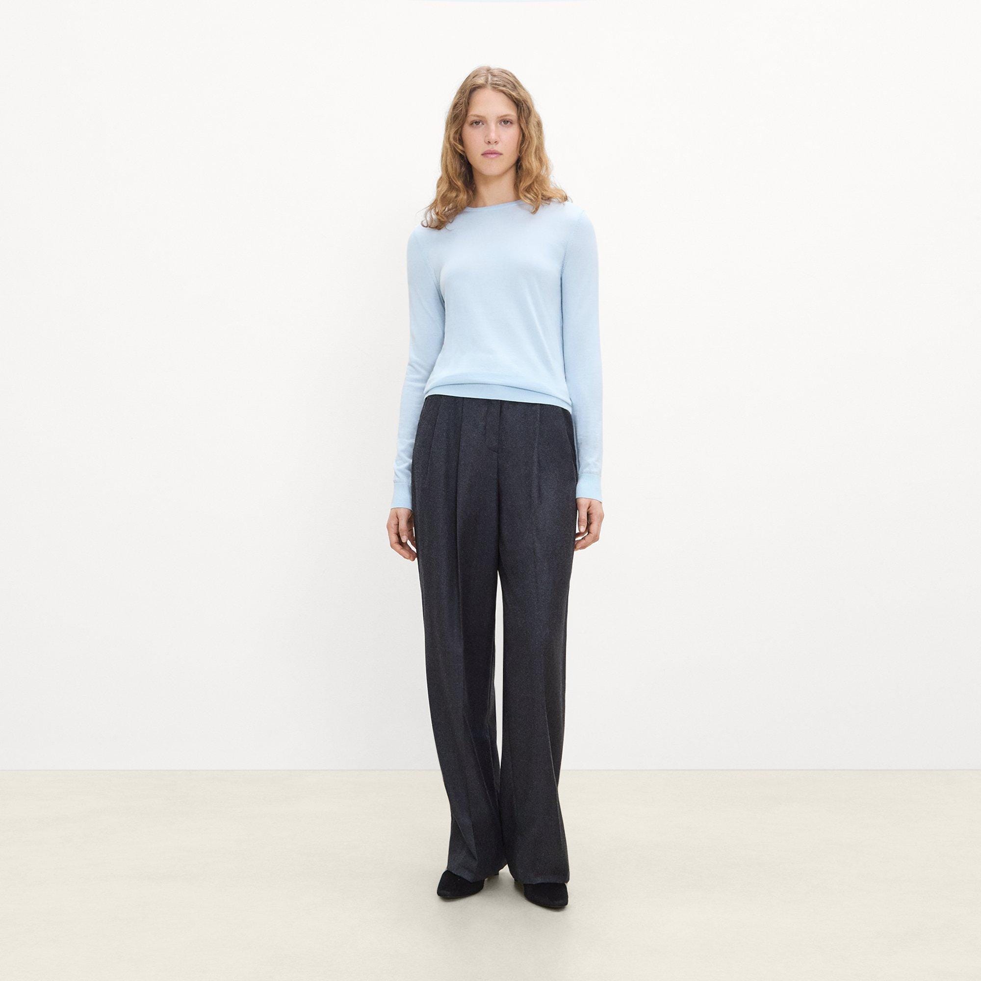 Crewneck Sweater in Regal Wool