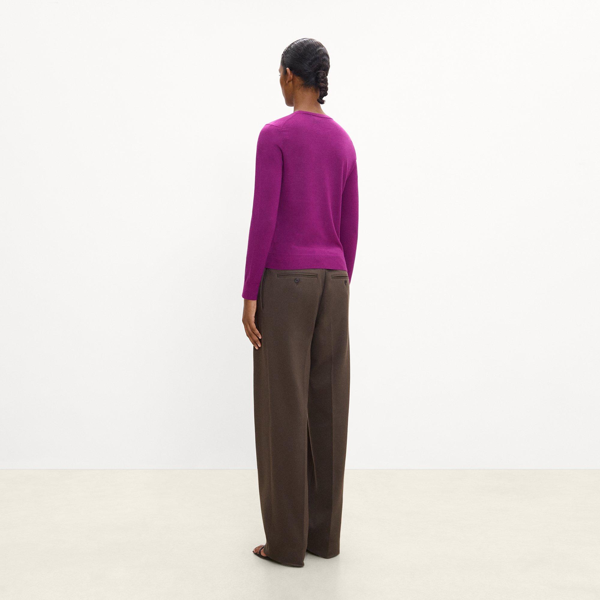 Crewneck Sweater in Regal Wool